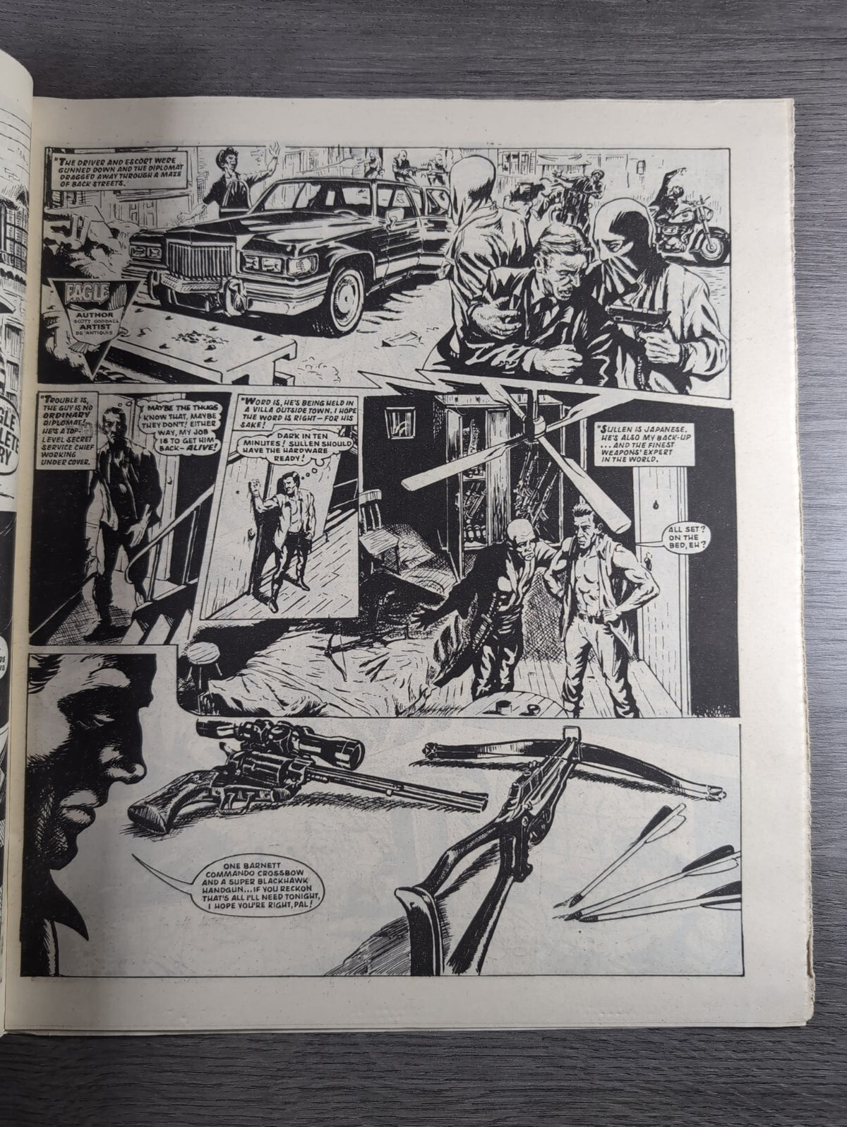 Eagle Comic Issue No. 258 28th Feb 1987 Vintage Retro UK Comic