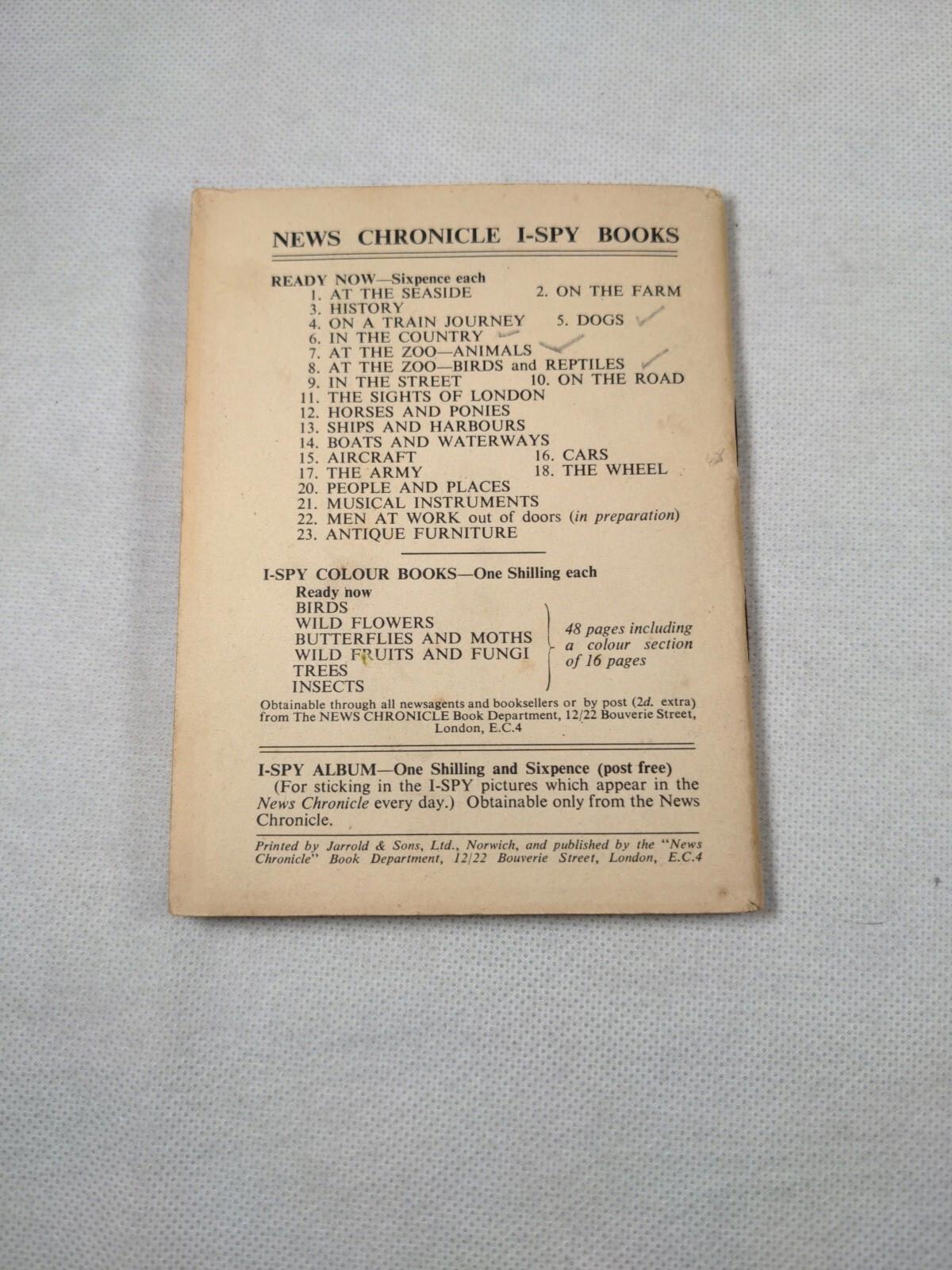 Vintage I-Spy News Chronicle Book Issue Insects - Retrorama UK