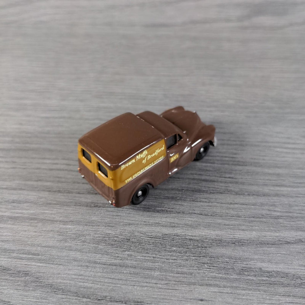 Corgi Trackside Morris 100 Brown Muffs of Bradford 1:76 Die-Cast Scale Model