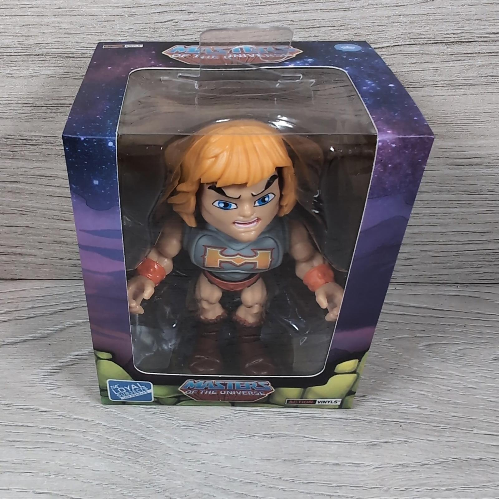 The Loyal Subjects 2019 Masters Of The Universe He-Man 3" Action Vinyl Figure - Retrorama UK