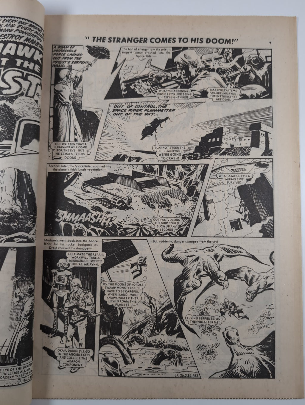 Spike Comic Issue No.5 Feb 19th 1983 D.C Thomson Vintage Retro Comic