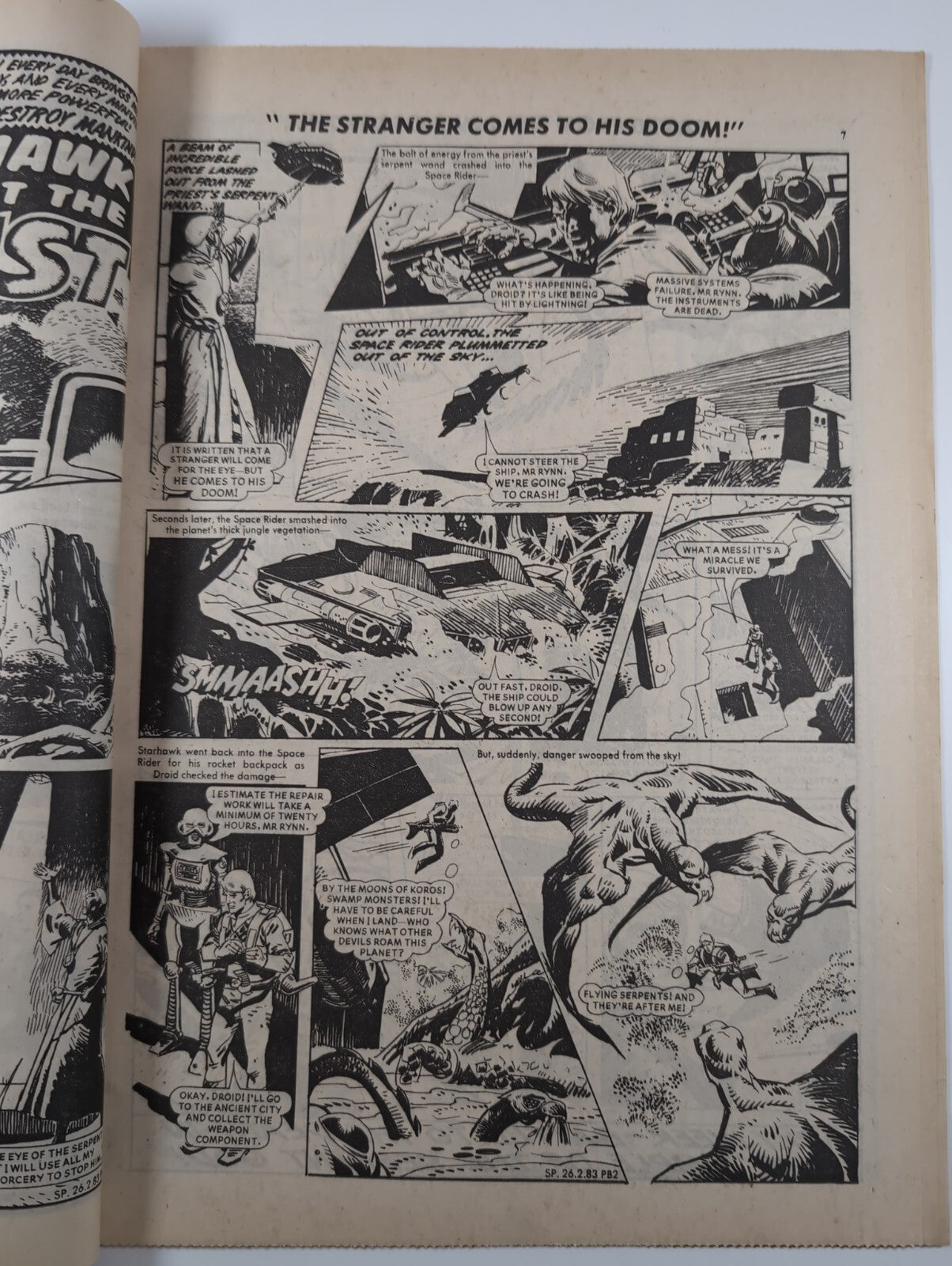 Spike Comic Issue No.5 Feb 19th 1983 D.C Thomson Vintage Retro Comic