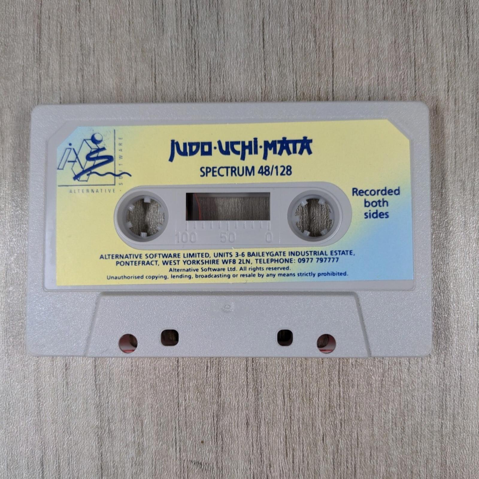 Judo Uchi Mata ZX Spectrum 48K 128K Video Game Cassette Tested & Working - Retrorama UK