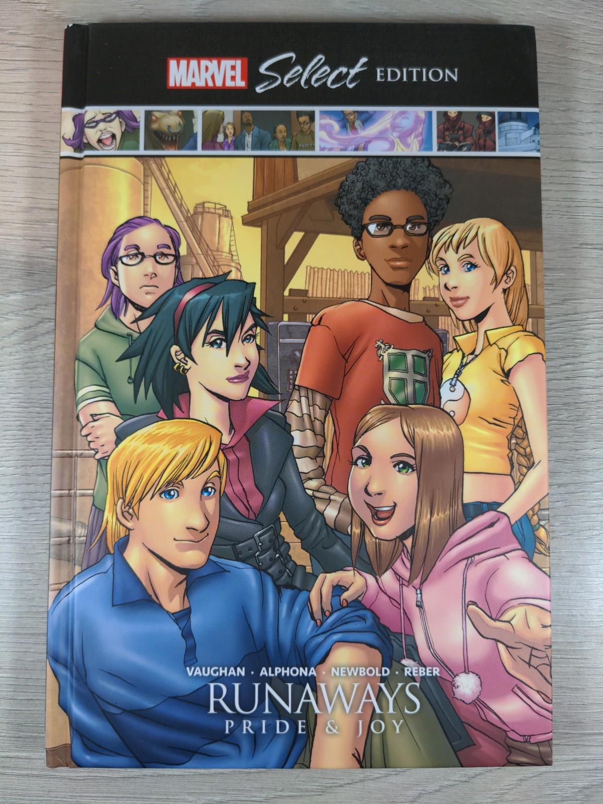 Marvel Comics Select Edition Runaways Pride & Joy Hardcover Graphic Novel - Retrorama UK