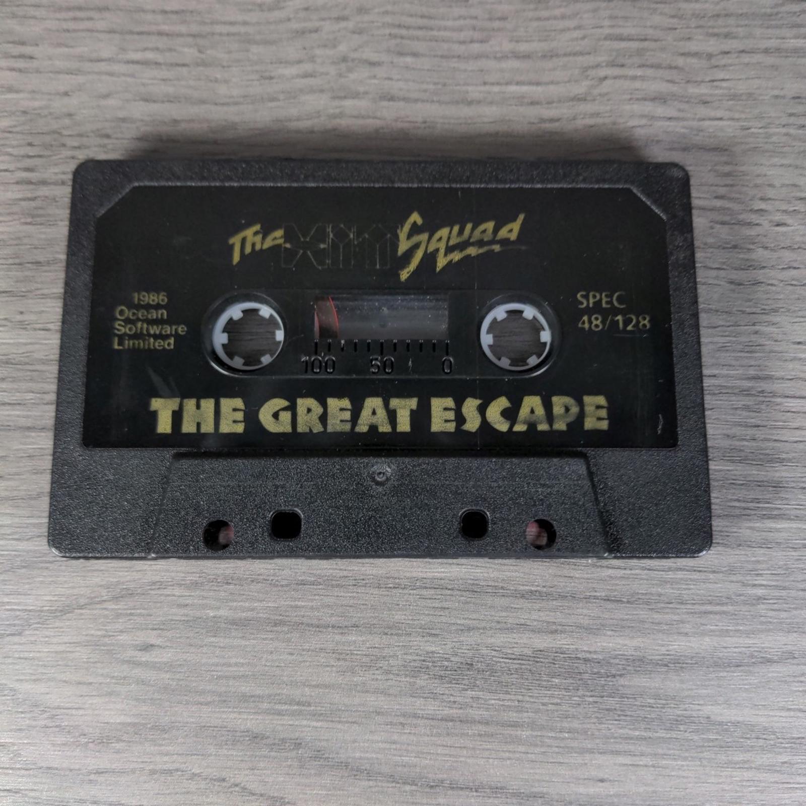 The Great Escape ZX Spectrum 48/128K Game Cassette Tested & Working