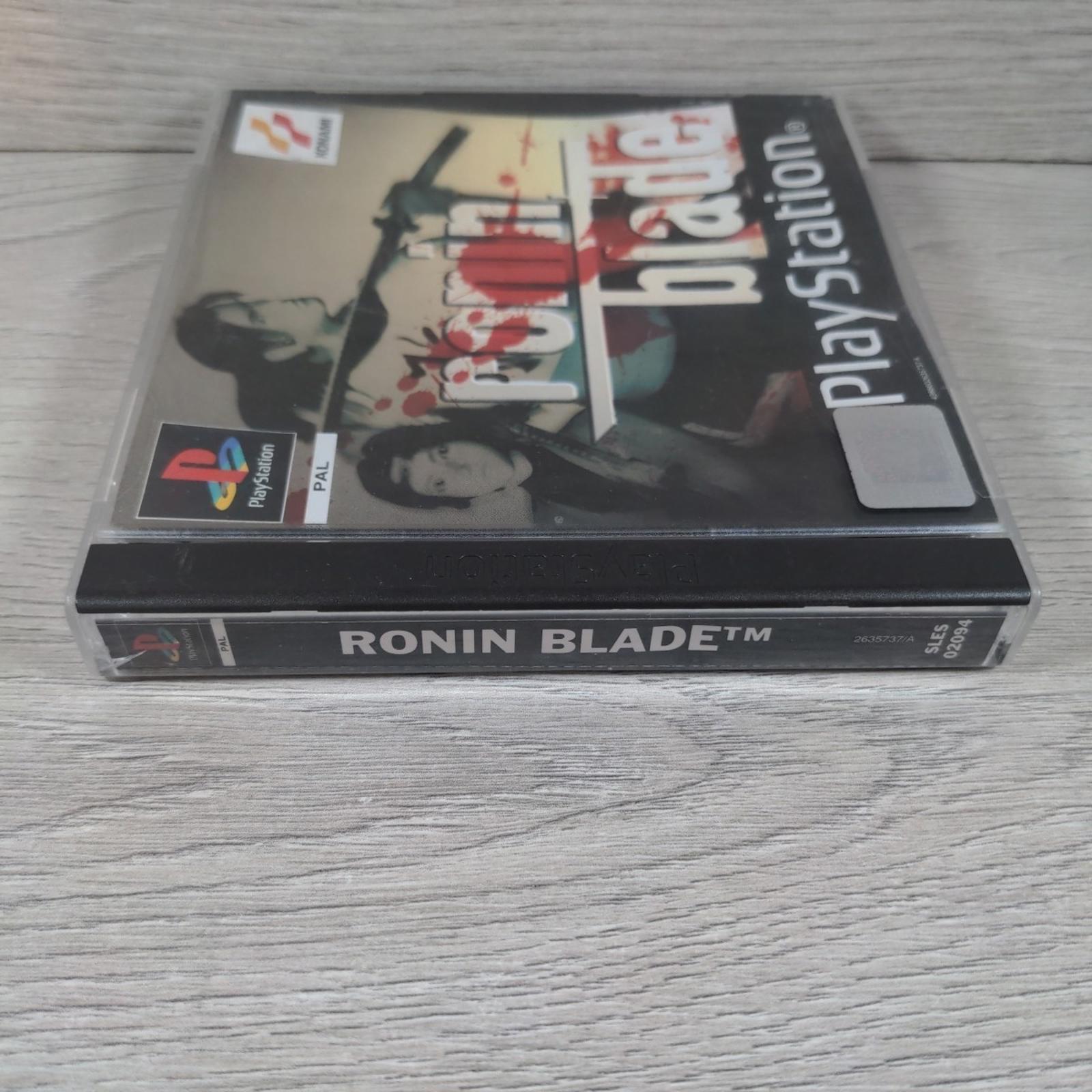 Ronin Blade Playstation 1 PS1 Game + Manual Tested & Working PAL