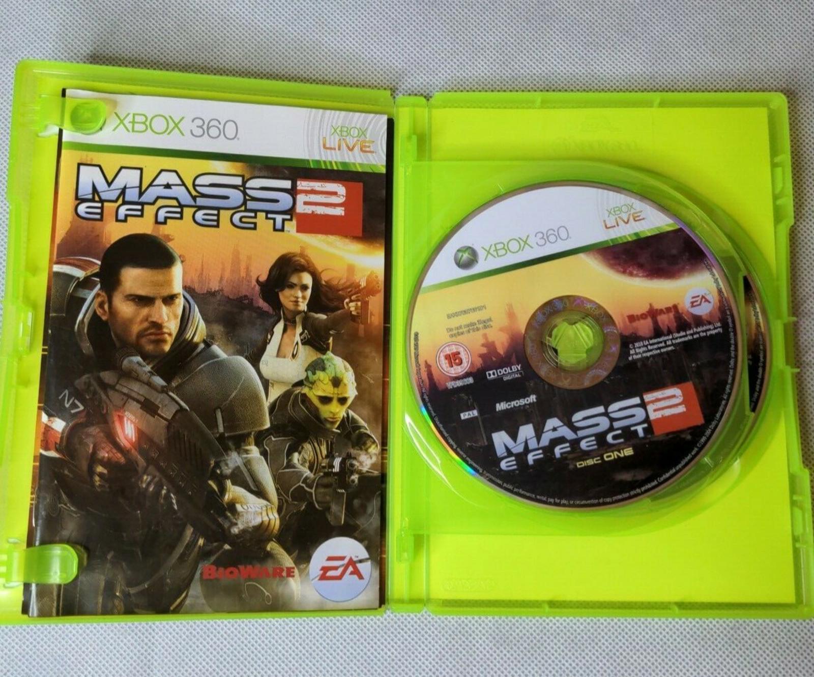 Mass Effect 2 Microsoft Xbox 360 Game EA Bio Ware UK PAL 15+