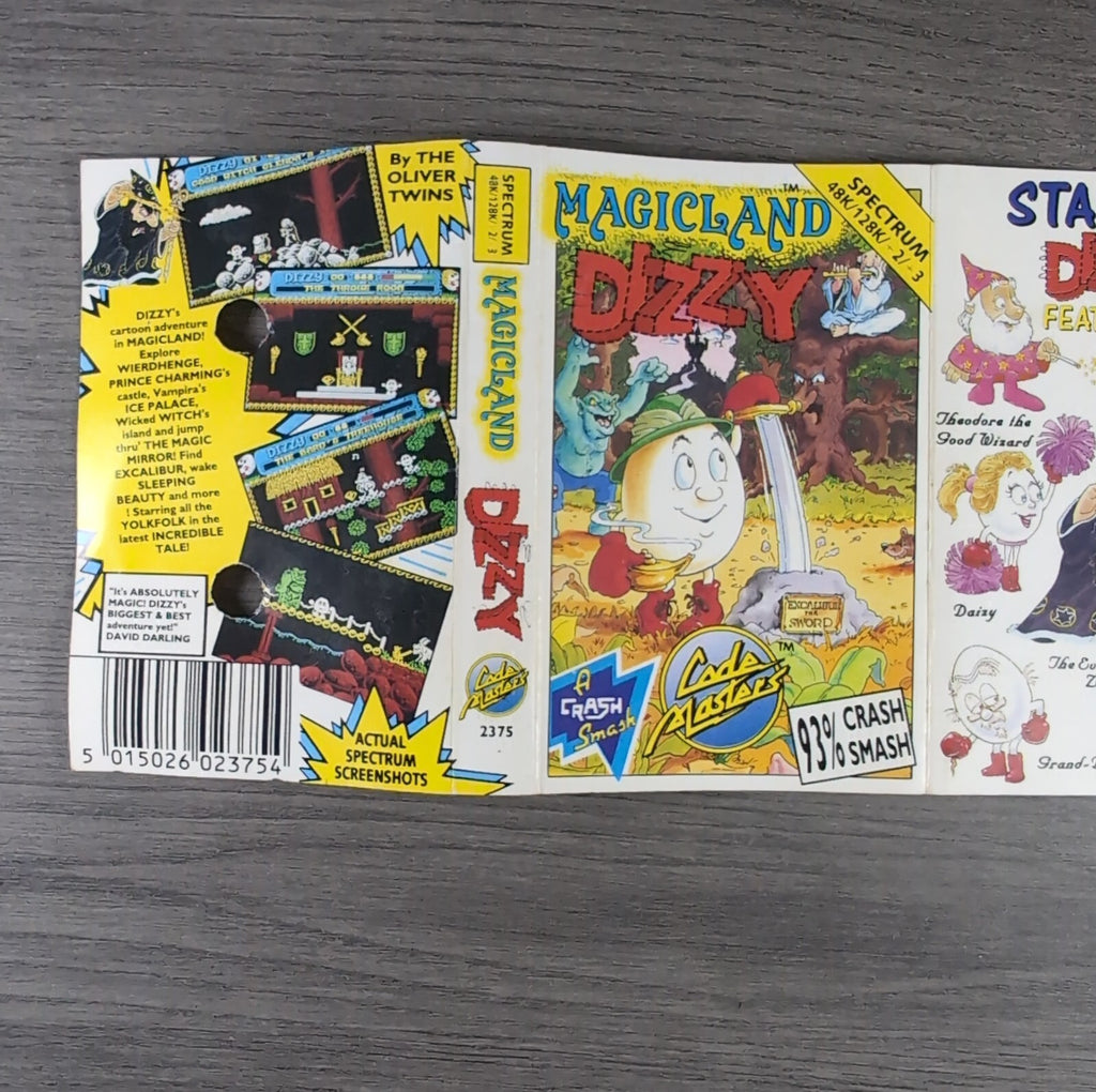 Magicland Dizzy  ZX Spectrum 48/128K Game Tested & Working