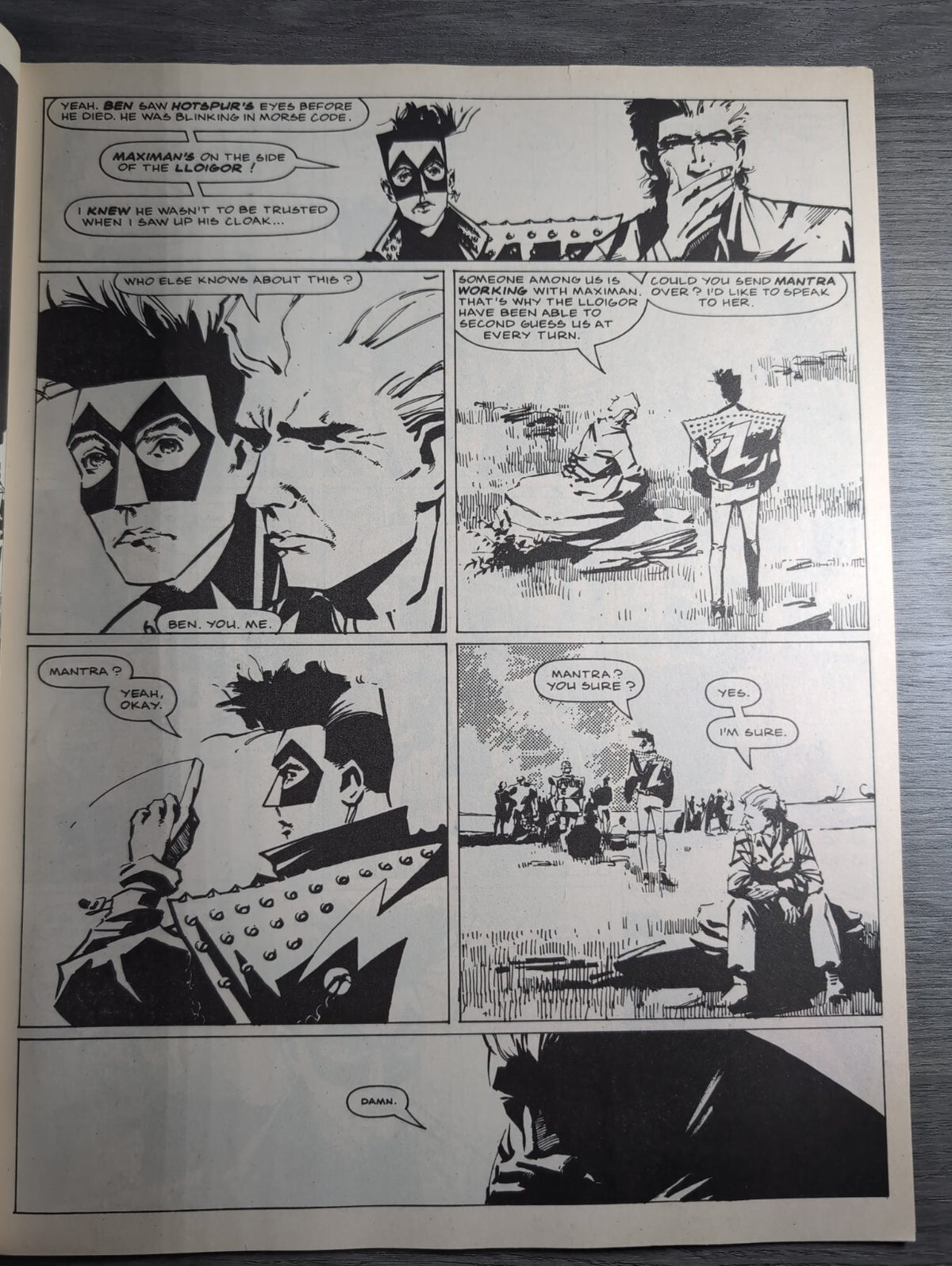 2000AD Prog 659 Featuring Judge Dread Comic 30th Dec 1989 Vintage Retro Comic - Retrorama UK