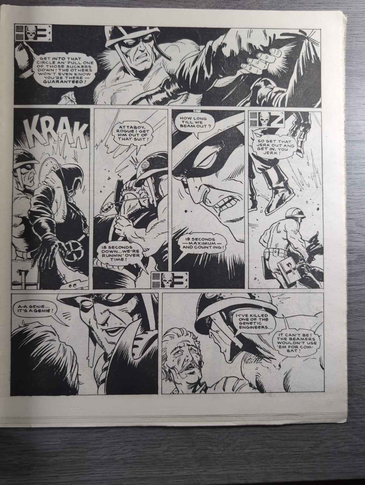 2000AD Prog 496 Featuring Judge Dread Comic 15th Nov 1986 Vintage Retro Comic