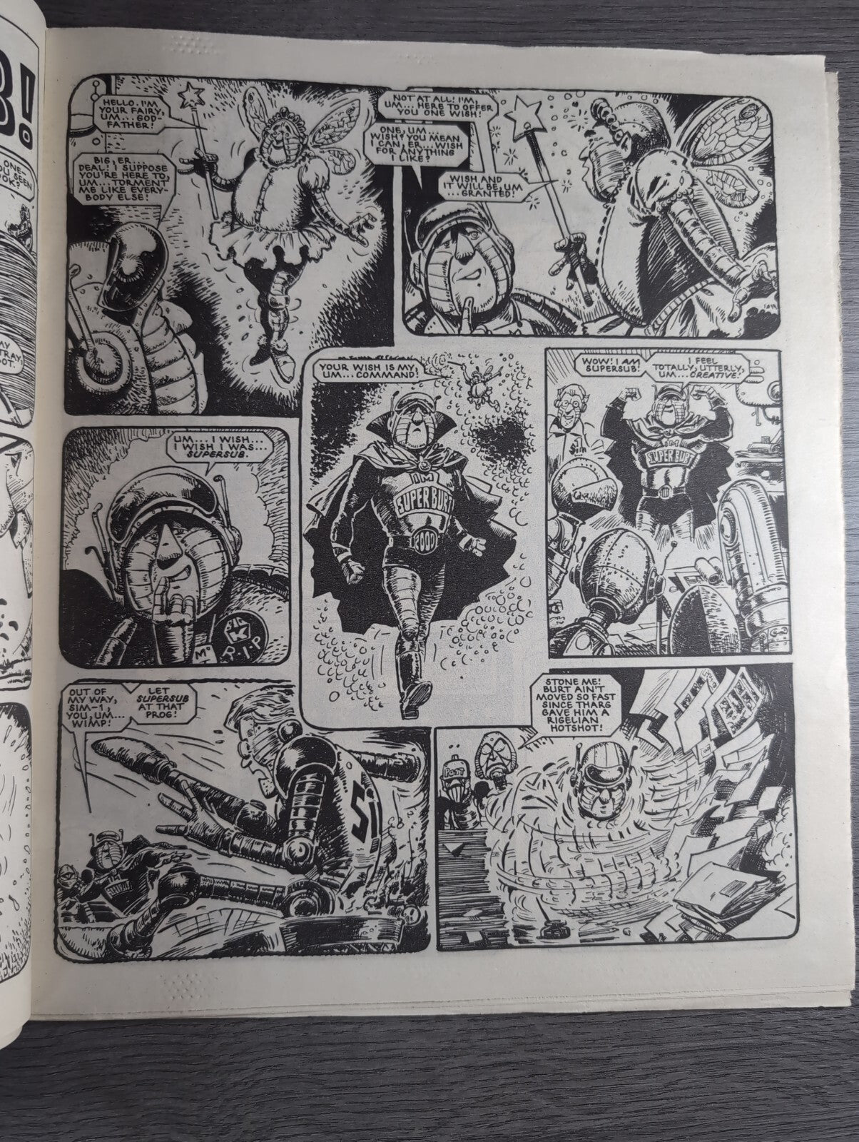 2000AD Prog 467 Featuring Judge Dread Comic 26th April 1986 Vintage Retro Comic