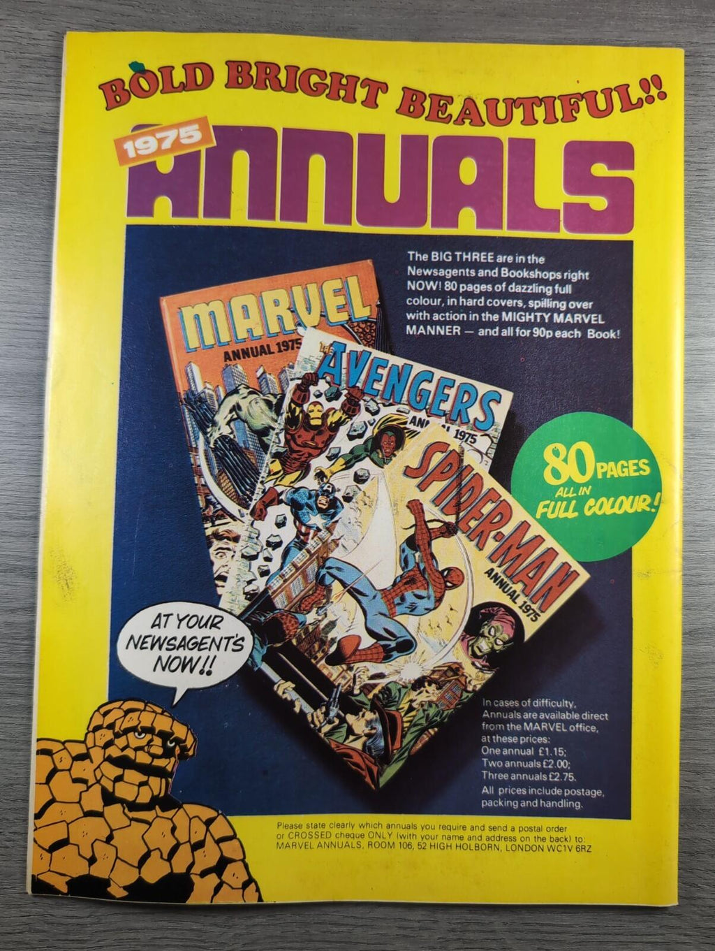 Spider-Man Comics Weekly No 88 Marvel Comics UK 19th October 1974 Vintage Comic