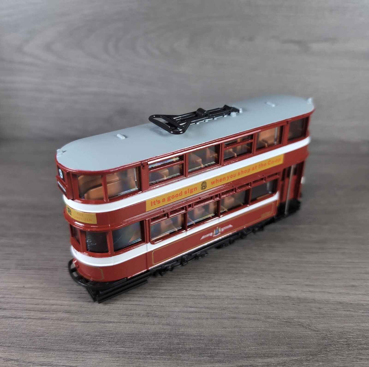 Exclusive First Editions EFE Leeds Transport C.W.S Tram 13402 Die-Cast Model