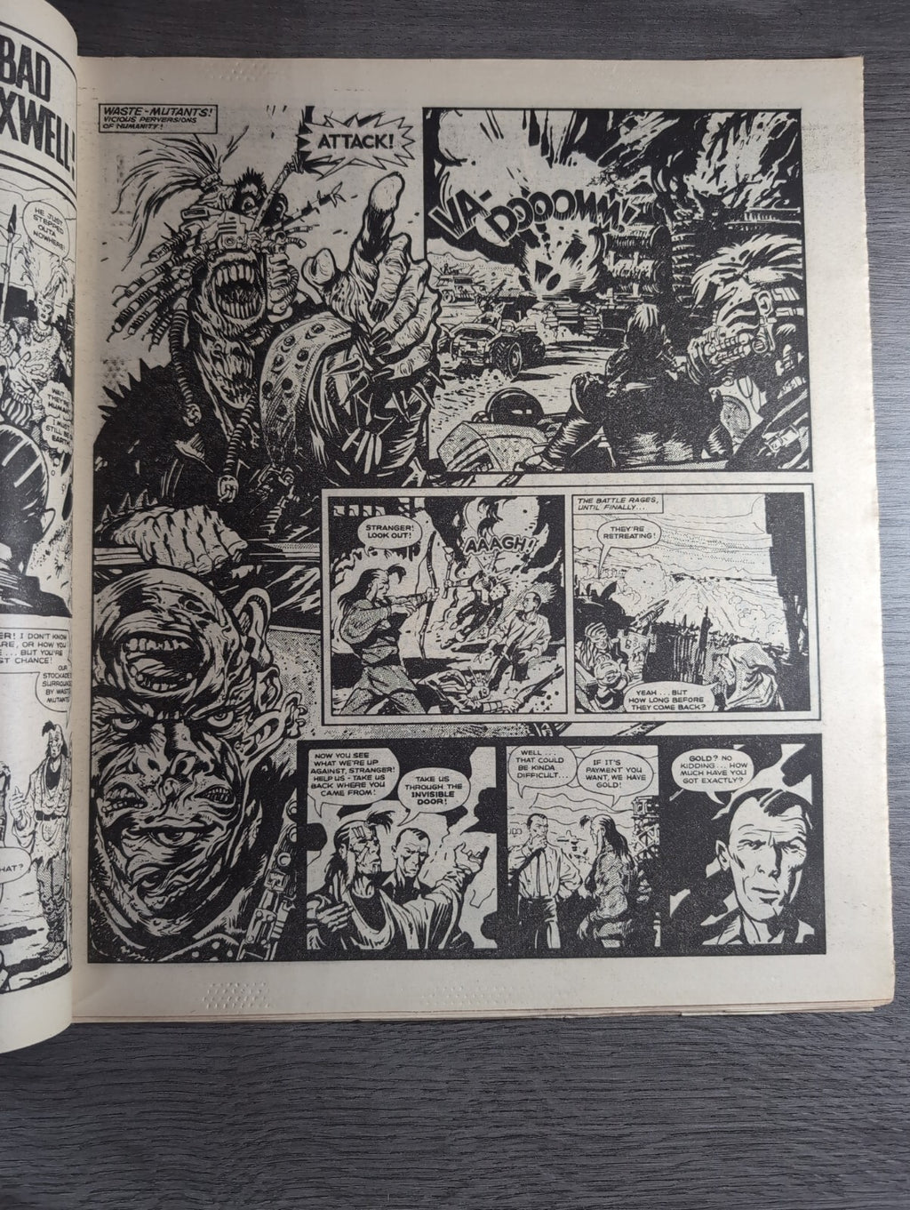 2000AD Prog 402 Featuring Judge Dread Comic 26th Jan 1985 Vintage Retro Comic