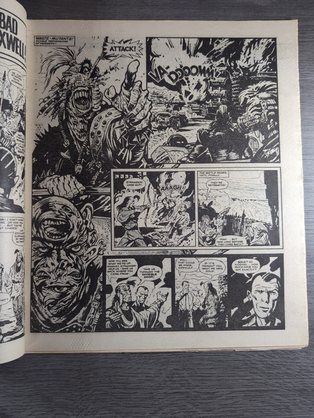 2000AD Prog 402 Featuring Judge Dread Comic 26th Jan 1985 Vintage Retro Comic