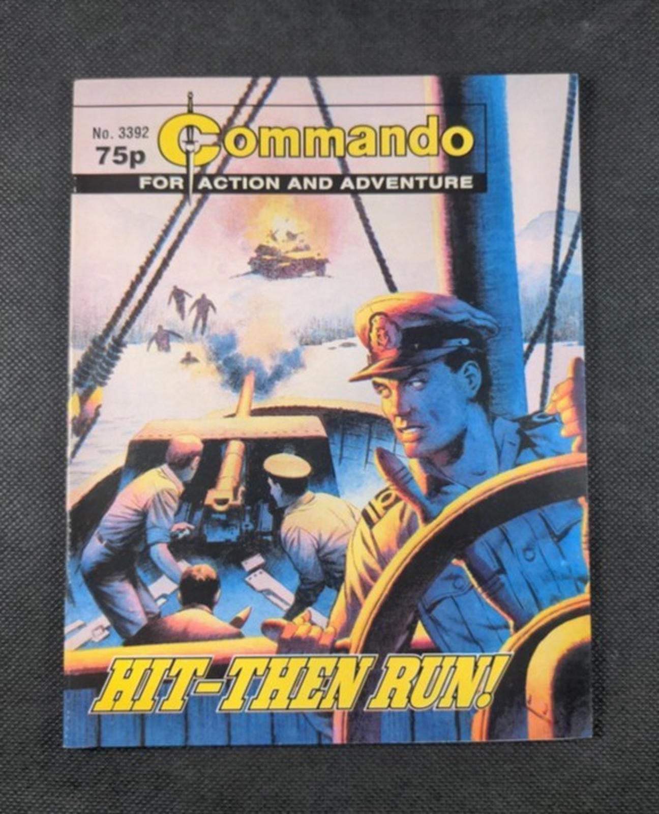 Commando Comic Issue Number 3392 Hit-Then Run!