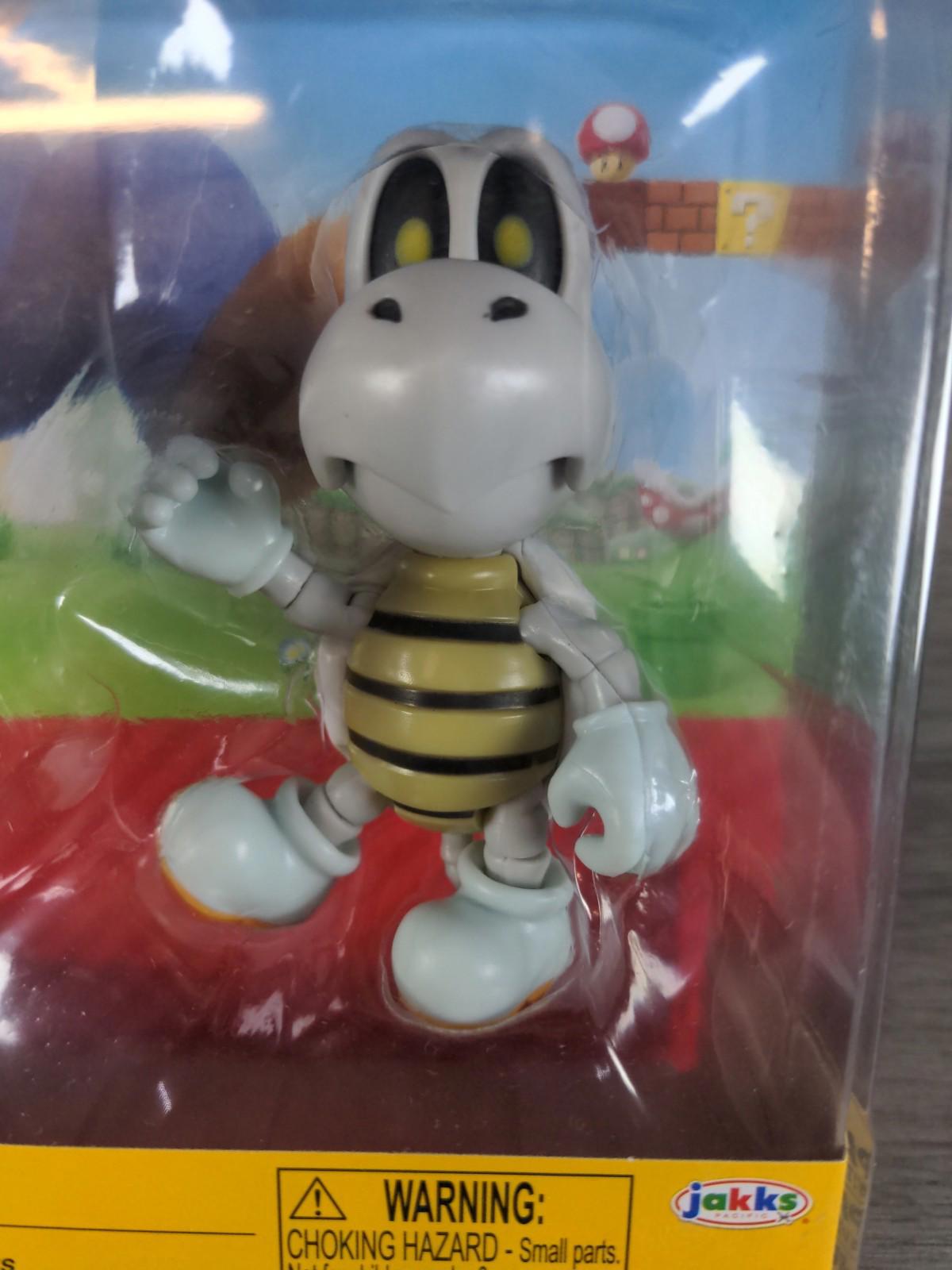 Super Mario Parabones 8cm Action Figure Jakks Pacific Factory Sealed Pack