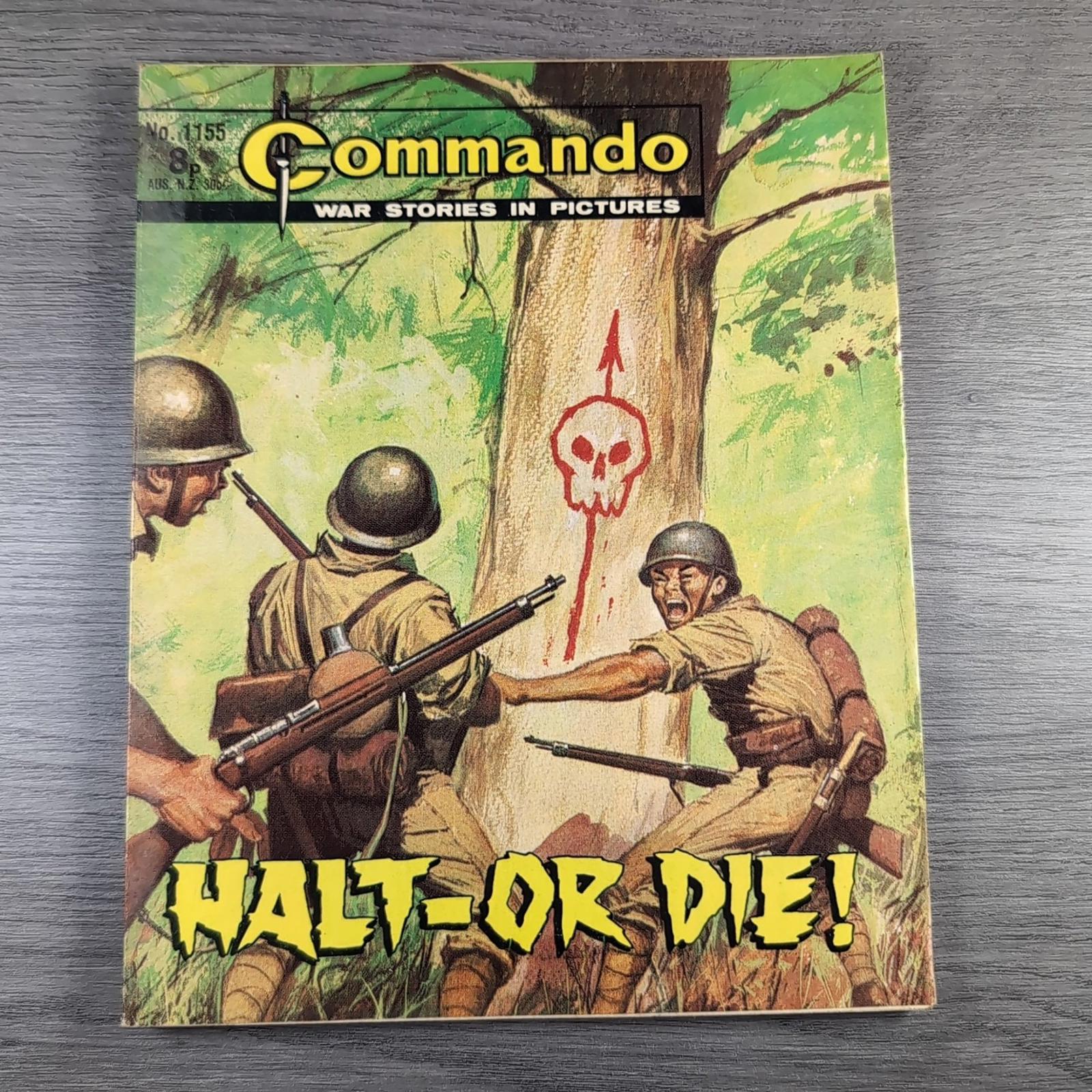 Commando Comic Issue Number 1155 Halt Or Die!