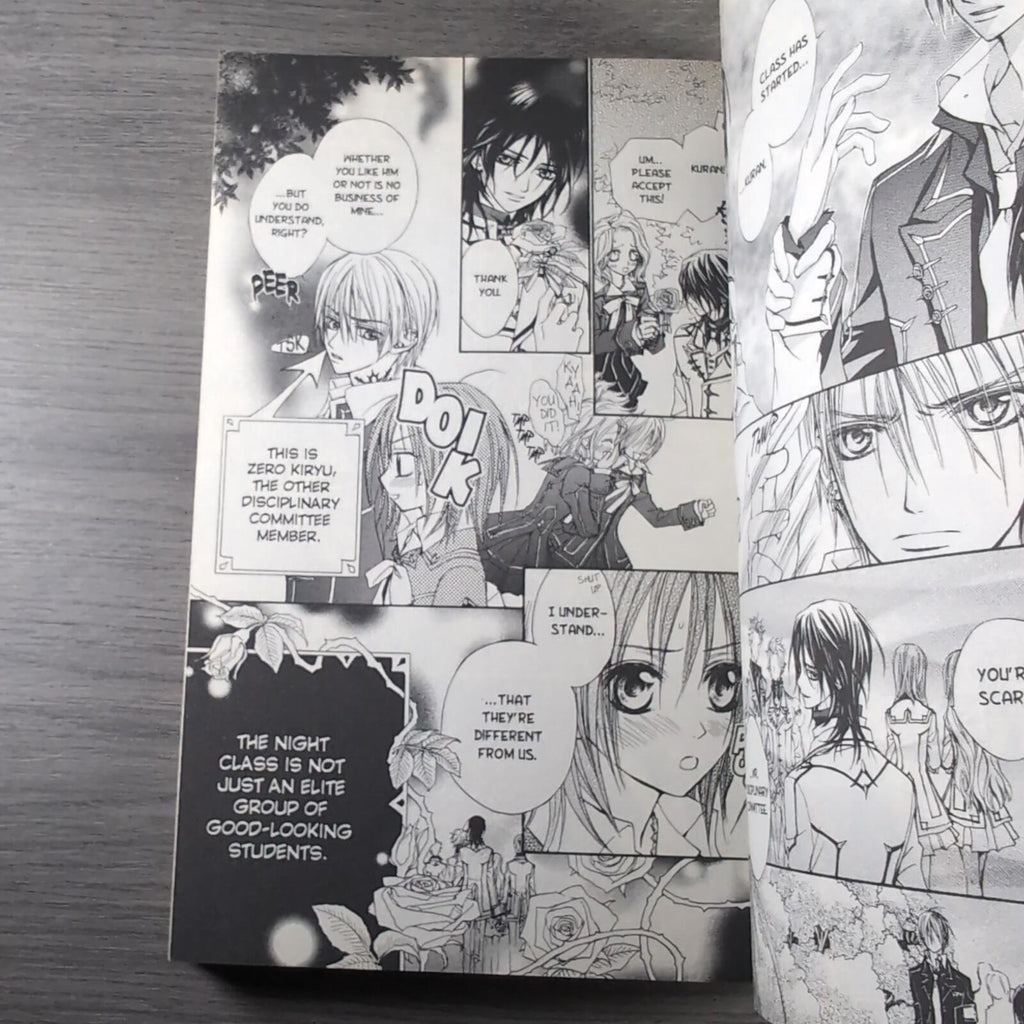 Vampire Knight Vol 1 Matsuri Hino Shojo Beat Manga Paperback Book
