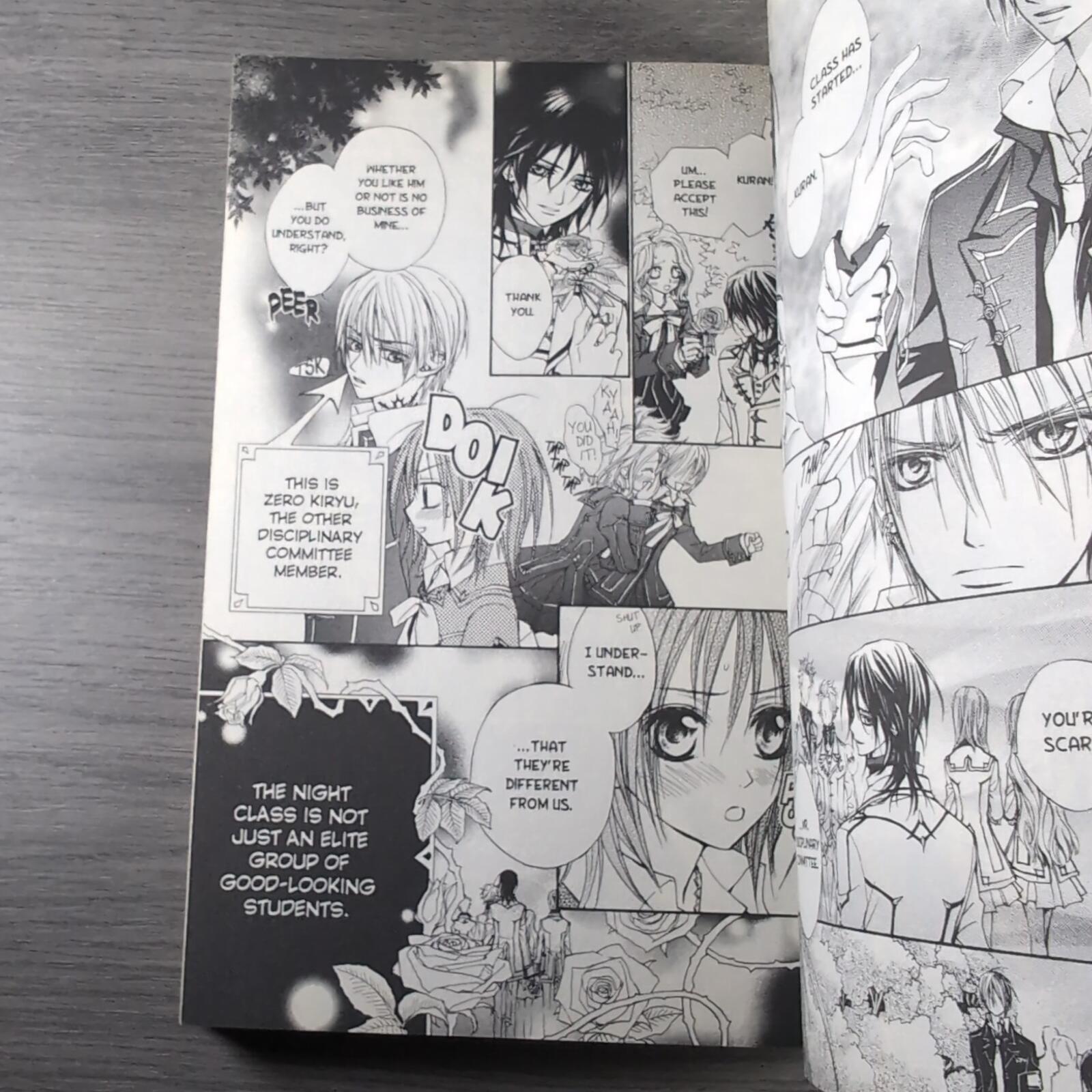 Vampire Knight Vol 1 Matsuri Hino Shojo Beat Manga Paperback Book