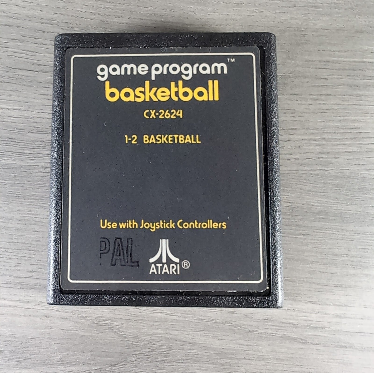 Basketball Atari 2600 Game CX2624 Cartridge & Manual Boxed CIB Tested & Working