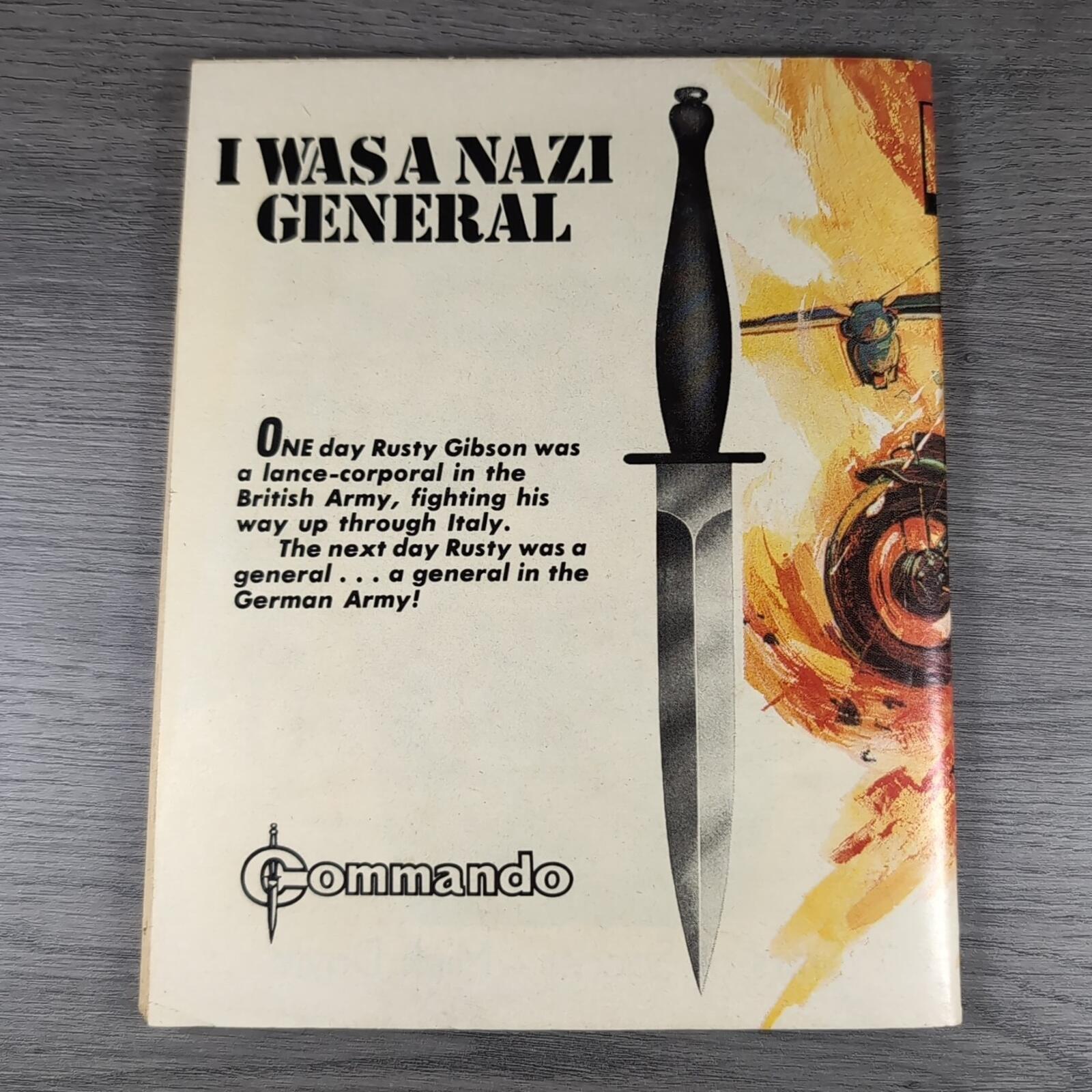 Commando Comic Issue Number 1211 I Was A Nazi General