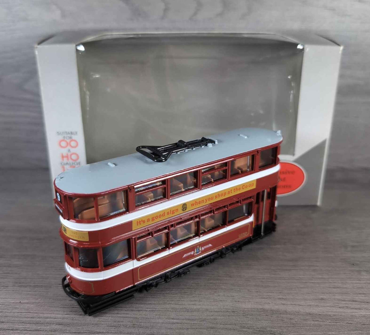 Exclusive First Editions EFE Leeds Transport C.W.S Tram 13402 Die-Cast Model