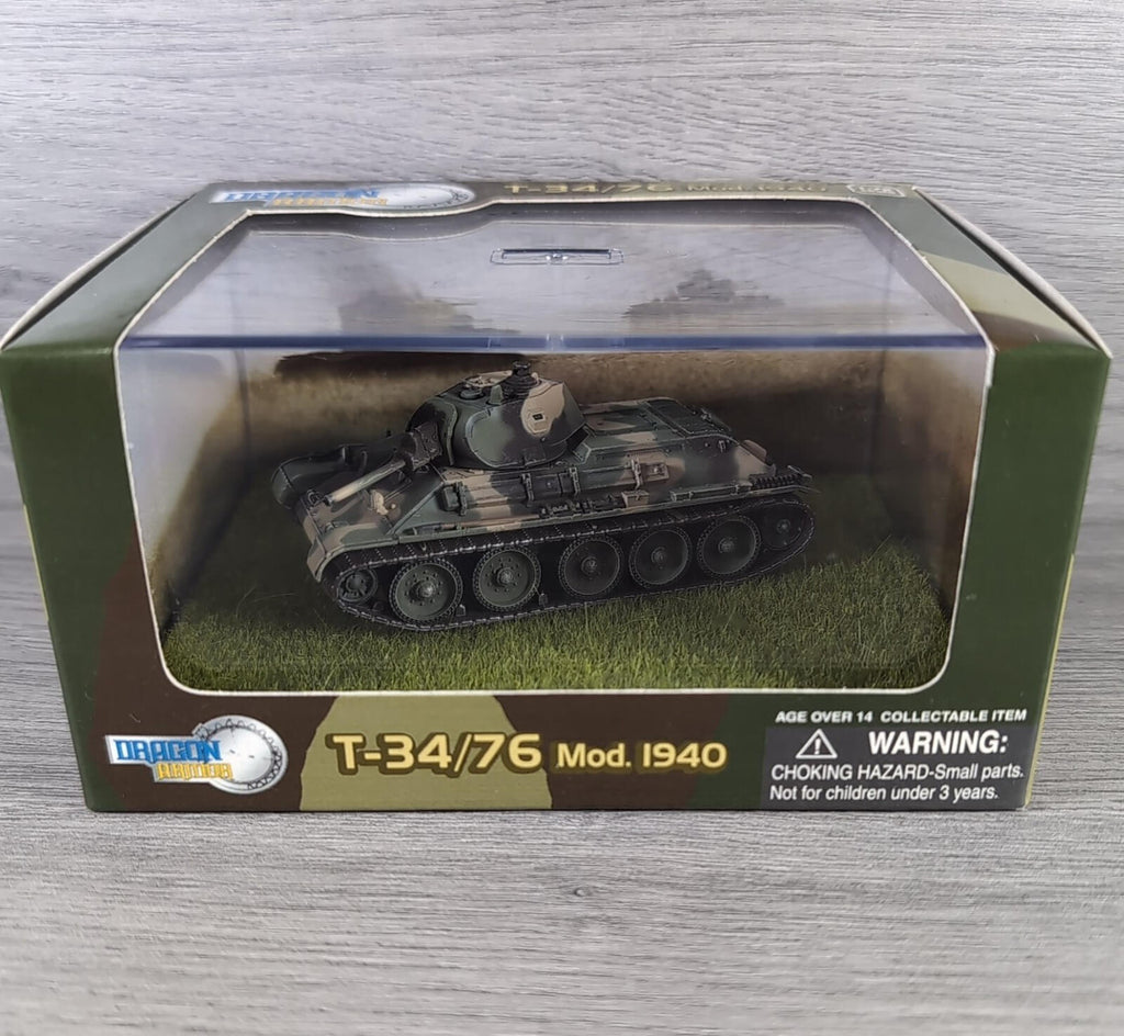Dragon Armor T-34/76 Mod. 1940 1st Moscow Rifle Division 1941 1:72 Scale 60149