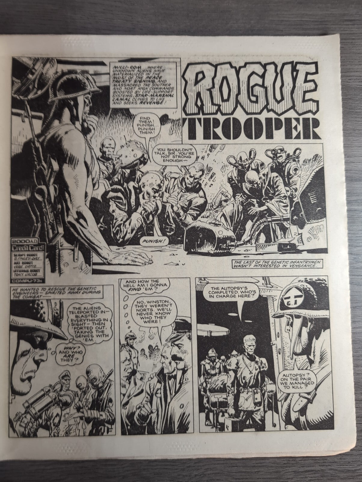 2000AD Prog 448 Featuring Judge Dread Comic 14th Dec 1985 Vintage Retro Comic