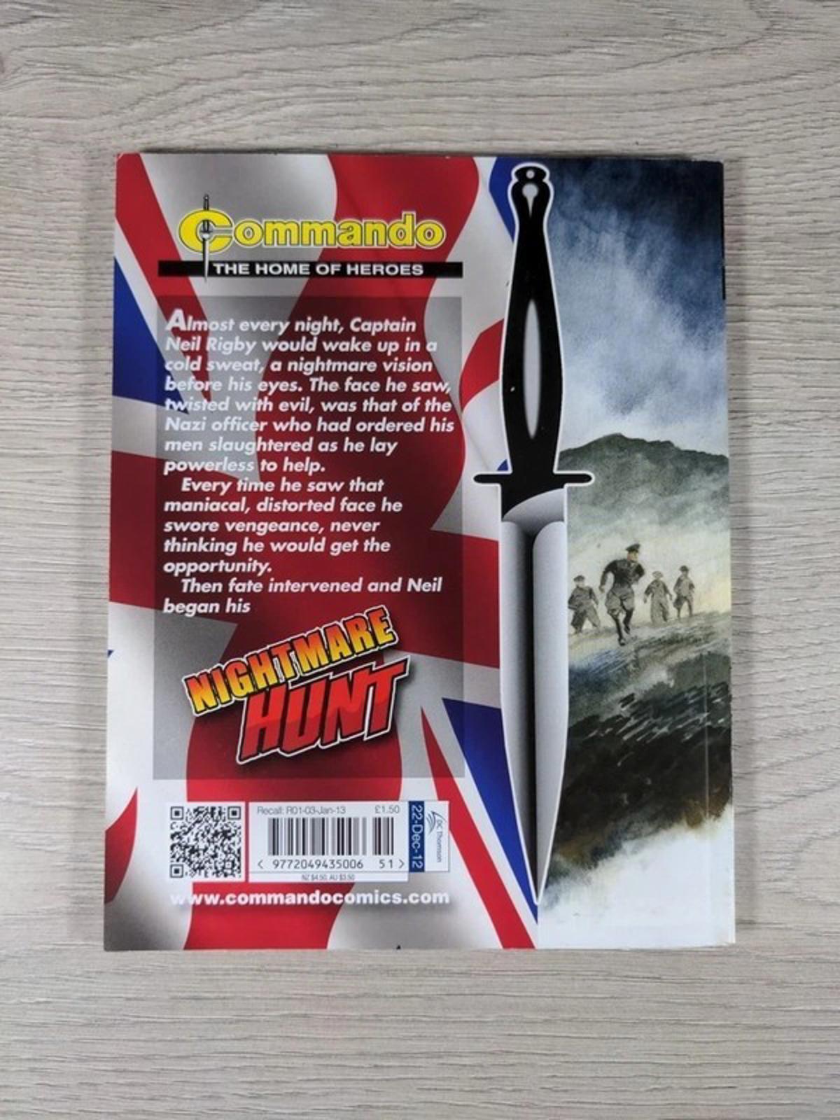Commando Comic Issue Number 4559 Nightmare Hunt - Retrorama UK