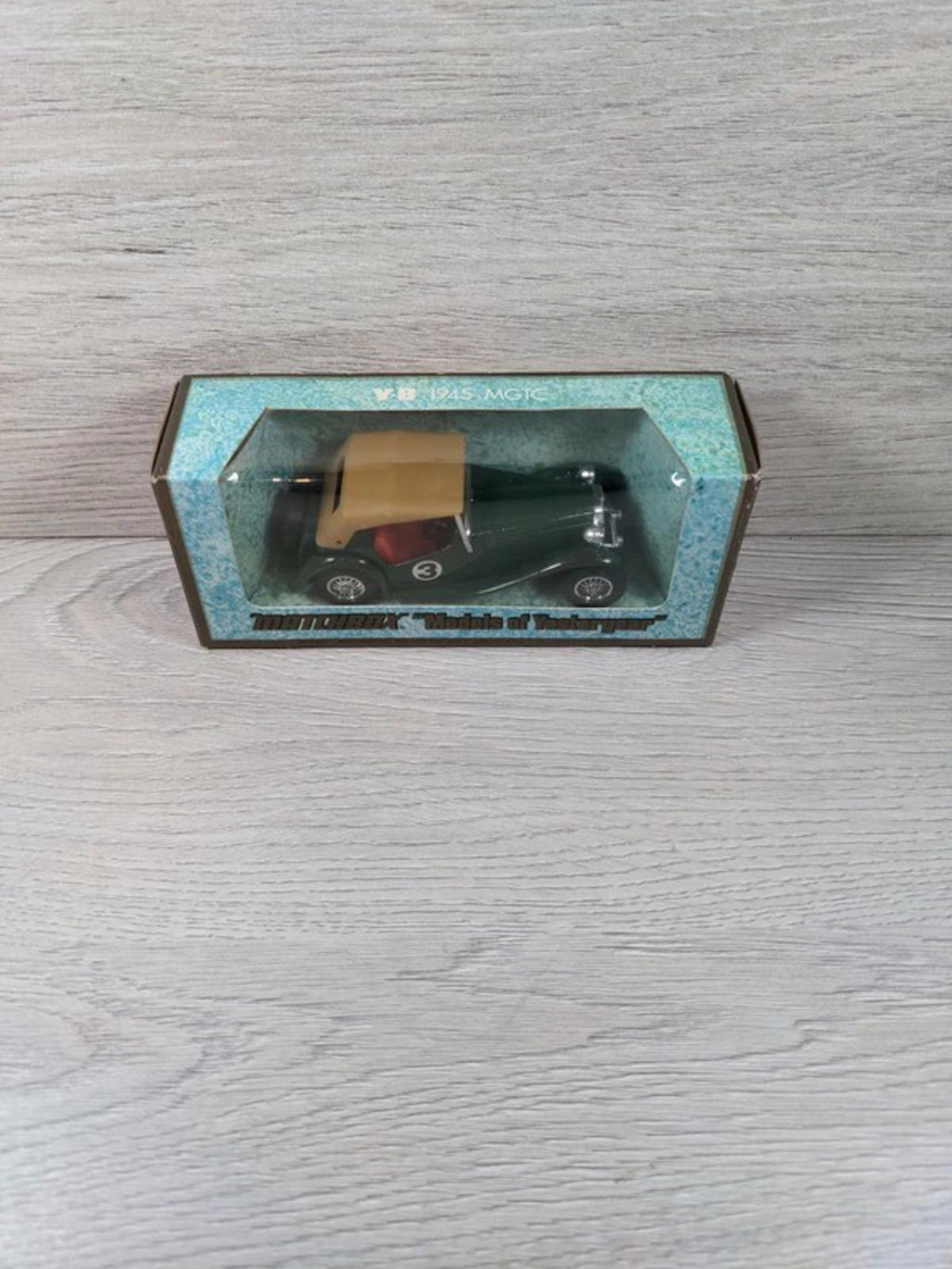 Matchbox Models Of Yesteryear Y-8 1945 MGTC Diecast Car