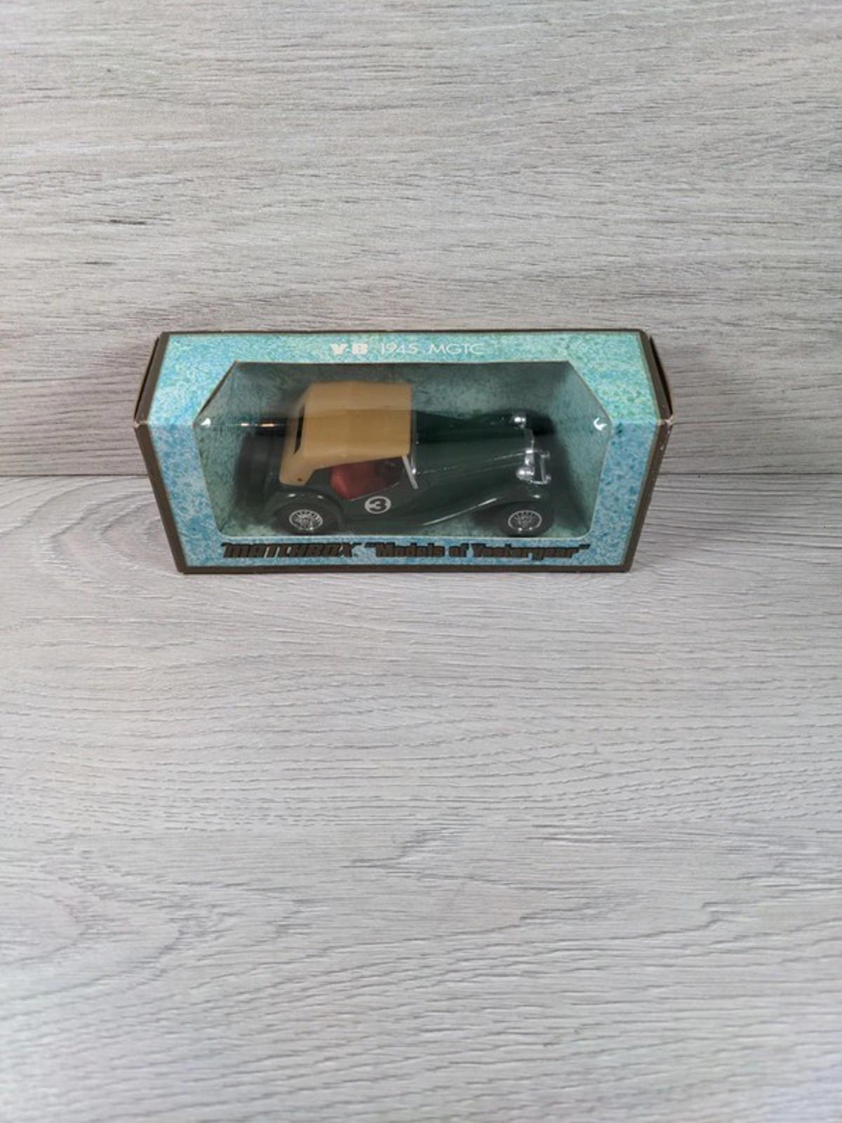 Matchbox Models Of Yesteryear Y-8 1945 MGTC Diecast Car