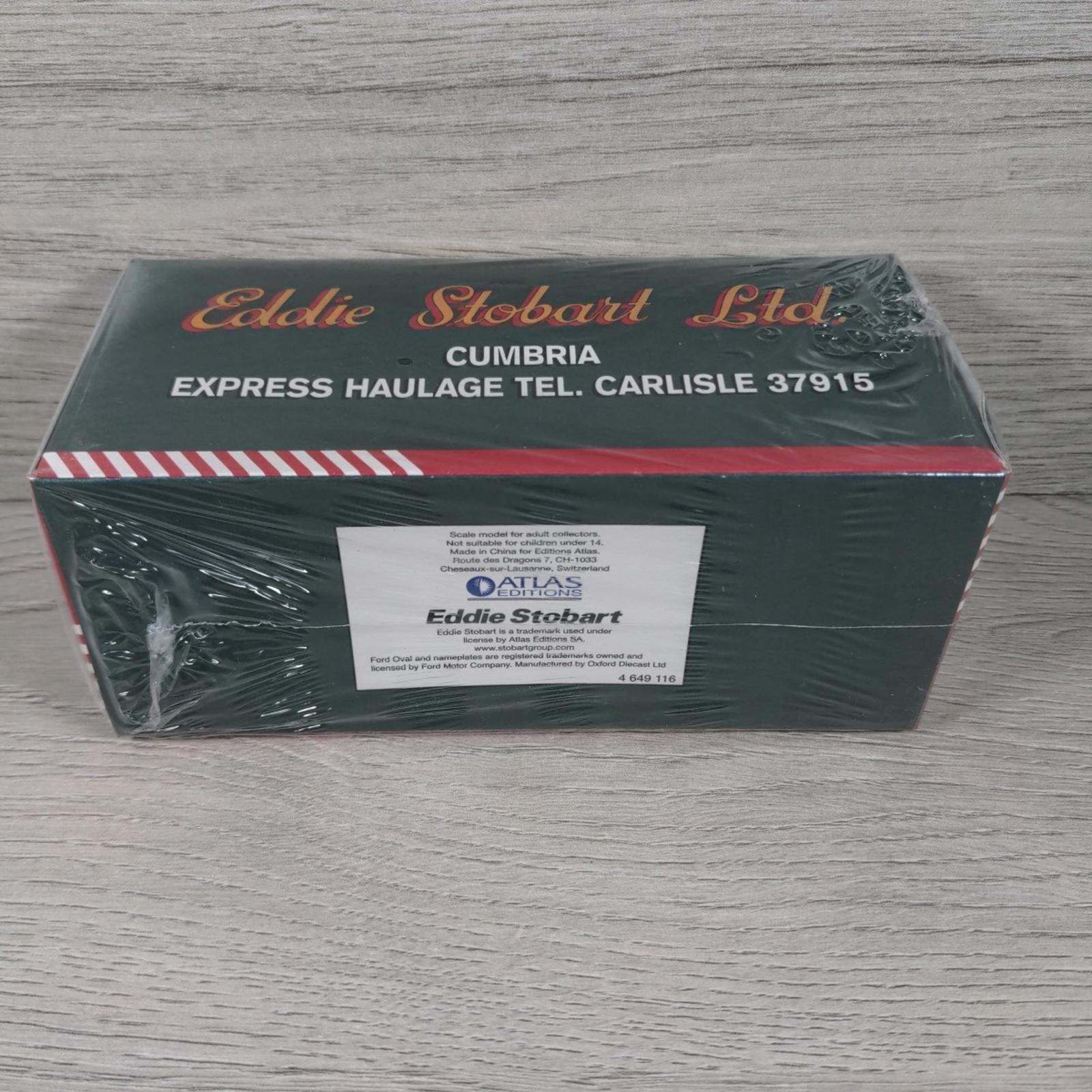Atlas Editions Ford Cargo Curtainside Lorry Leslie F210 1:76 Scale Diecast Model