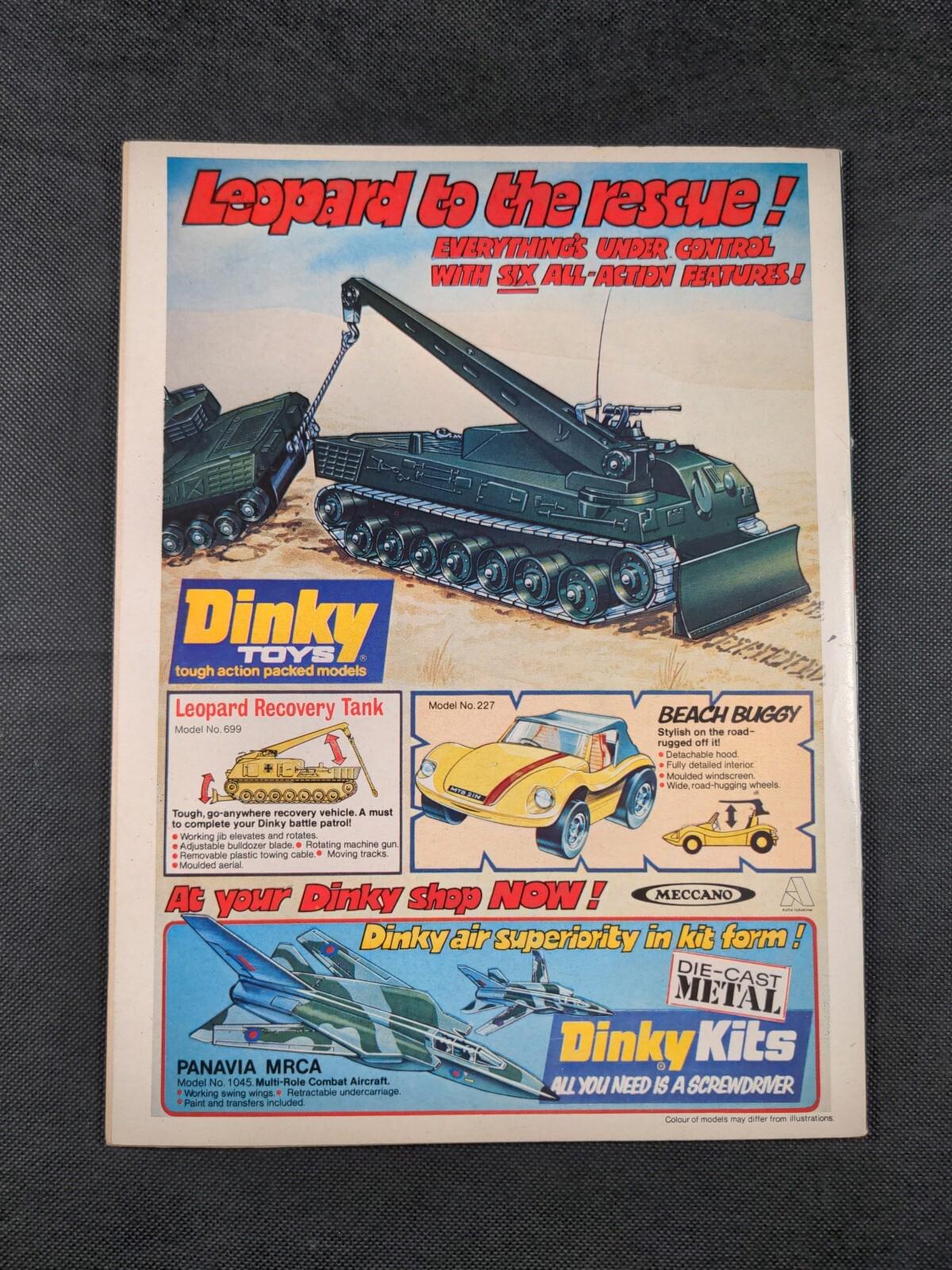 Mighty World of Marvel Comic Issue No 125 February 1975 Marvel UK Vintage Comic