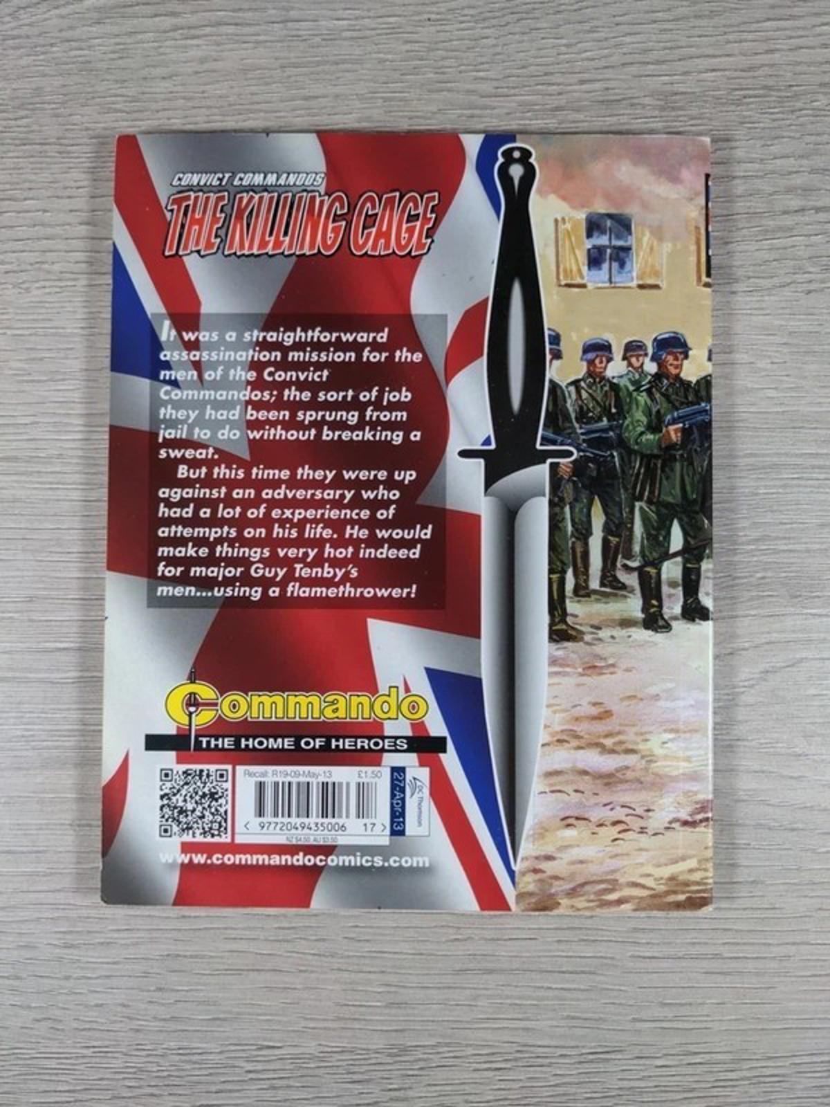 Commando Comic Issue Number 4595 The Killing Cage - Retrorama UK