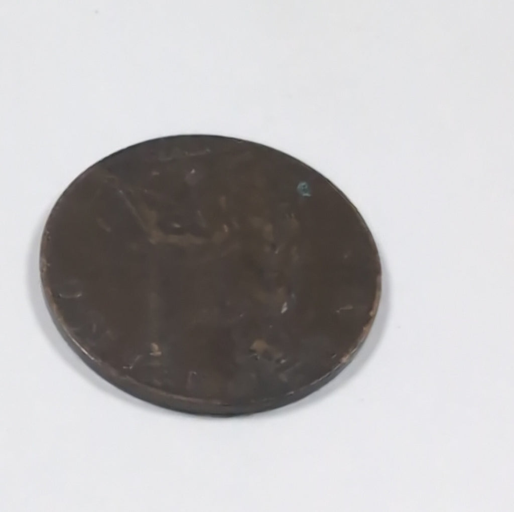 1918 King George V Farthing Coin Good Condition Vintage UK Coin