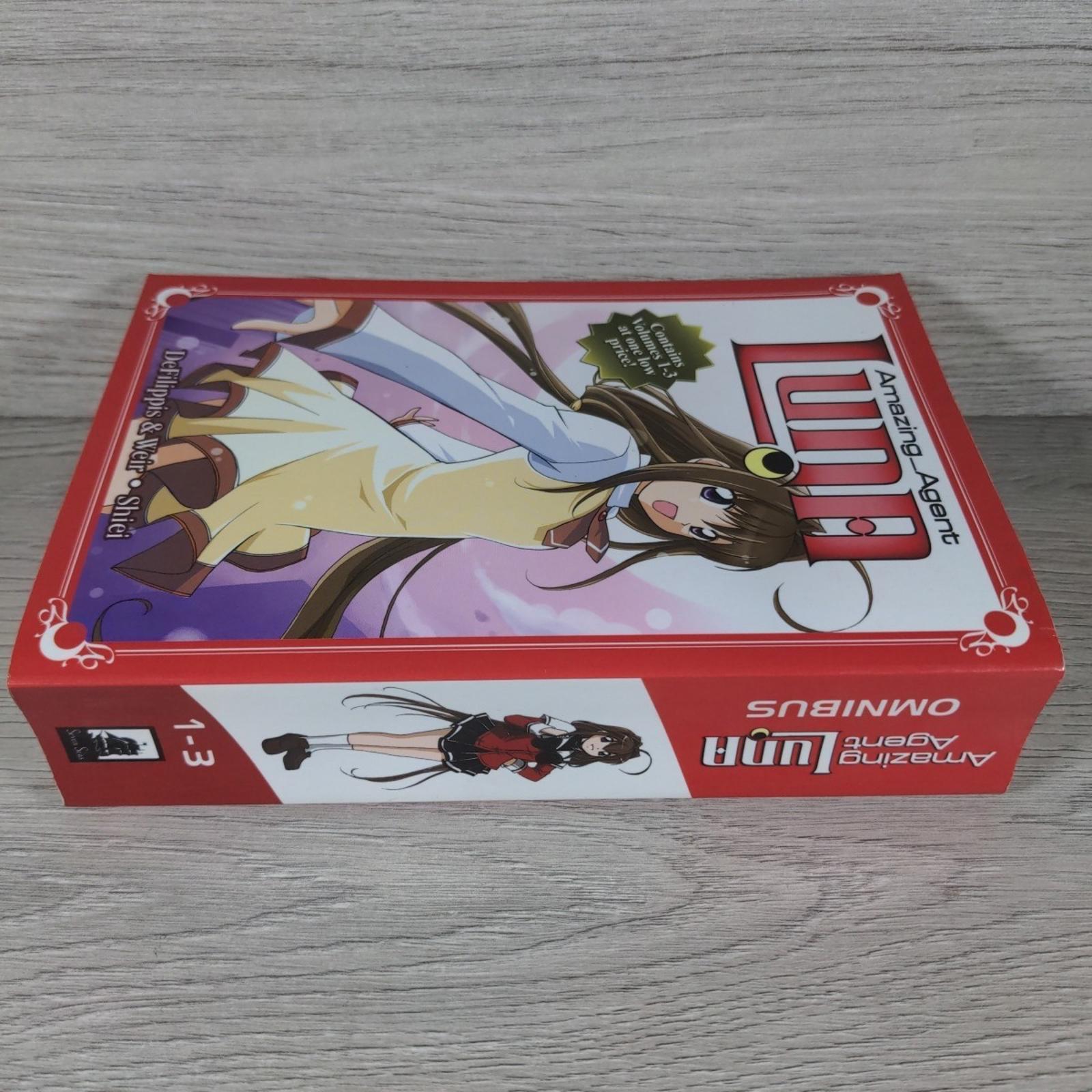 Amazing Agent Luna Volumes 1-3 Graphic Novel Manga Paperback Book 2008