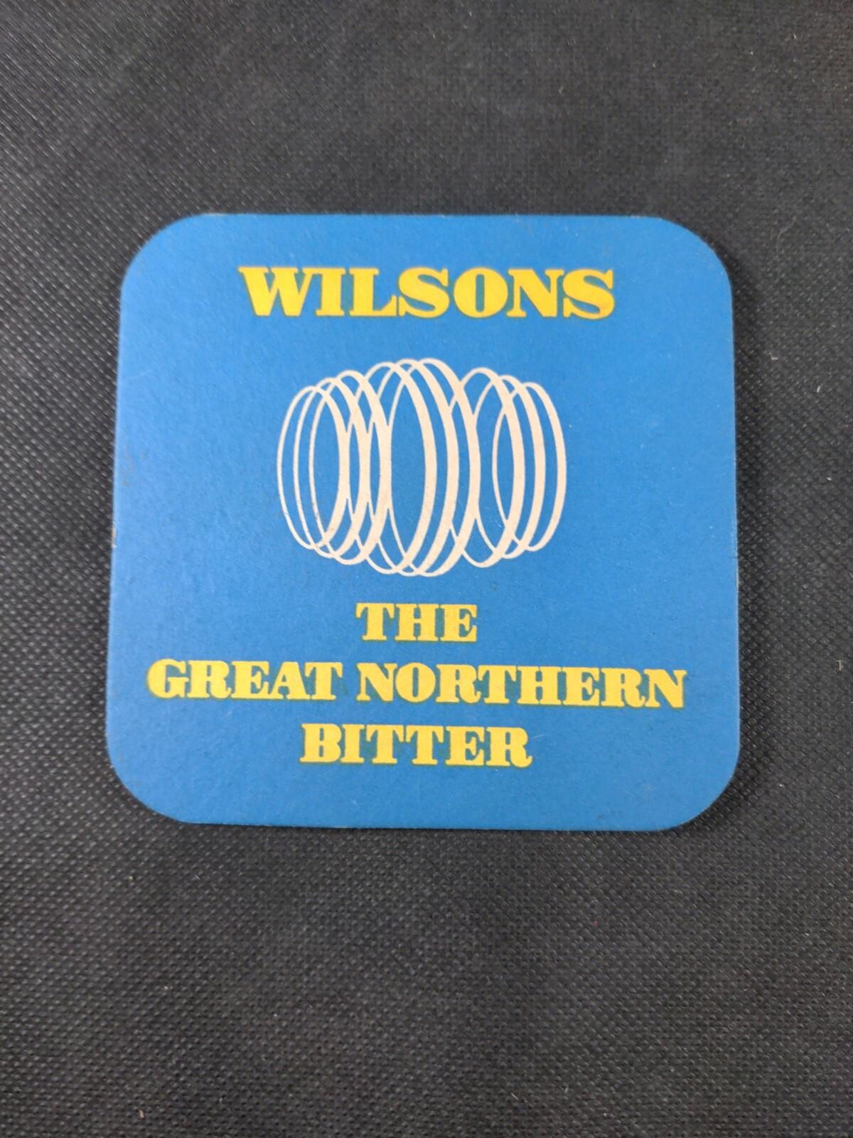 5 Vintage Beer Mats Wilsons Watneys Ale Bitter