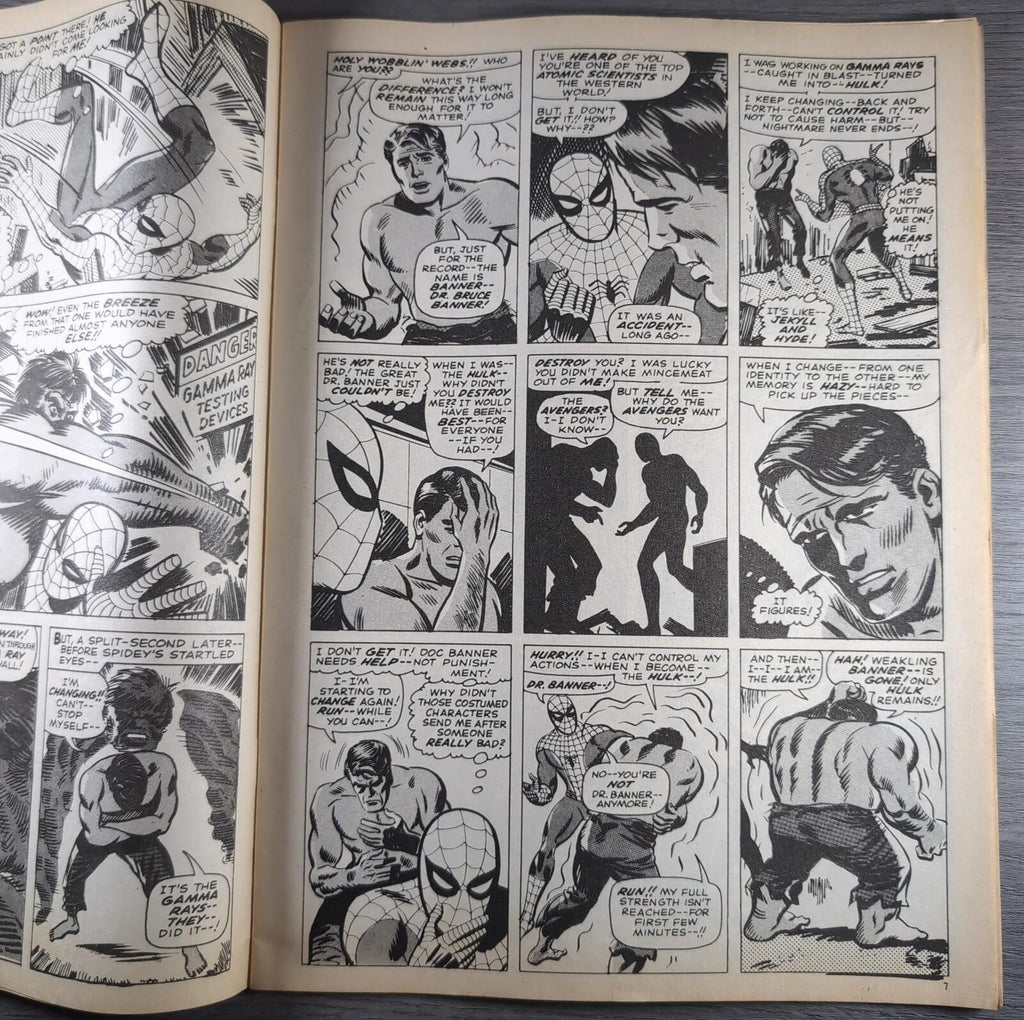 Spider-Man Comics Weekly No 76 Marvel Comics UK 27th July 1974 Vintage Comic
