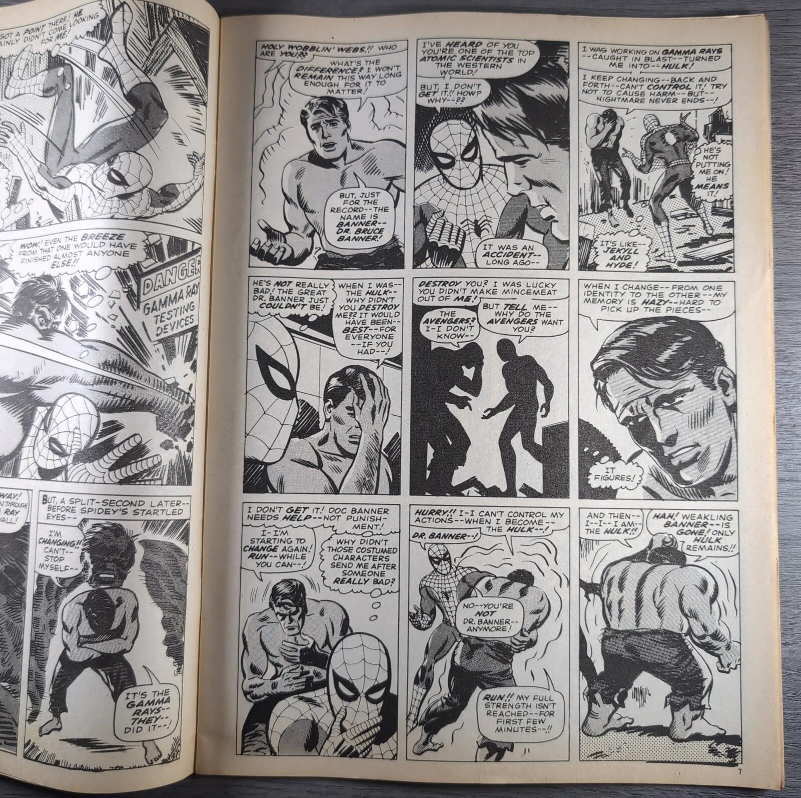 Spider-Man Comics Weekly No 76 Marvel Comics UK 27th July 1974 Vintage Comic