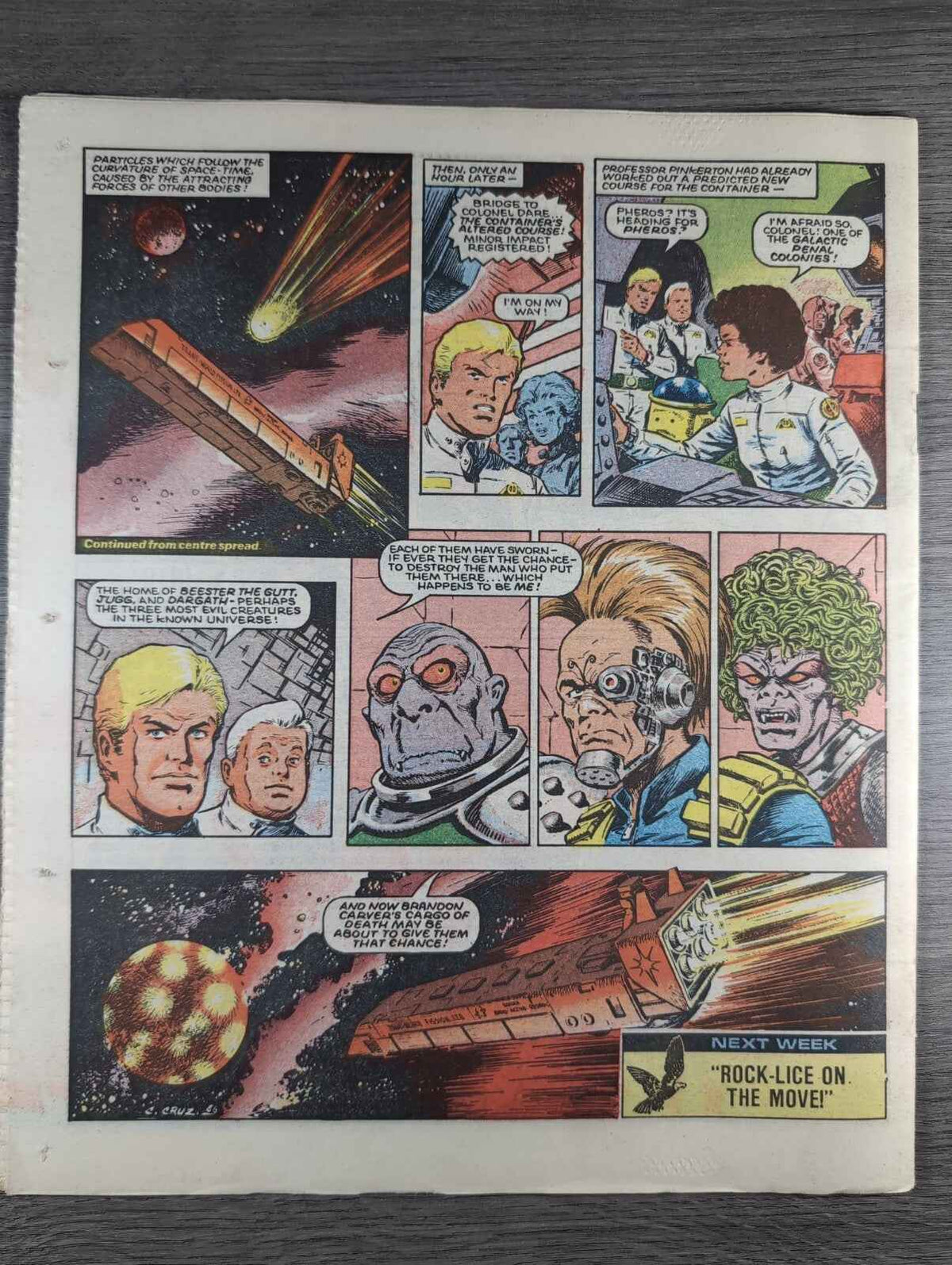 Eagle Comic Issue No. 231 23rd August 1986 Vintage Retro UK Comic