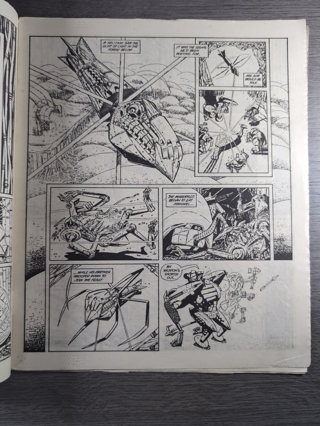 2000AD Prog 484 Featuring Judge Dread Comic Date 23rd Aug 1986 Retro Comics