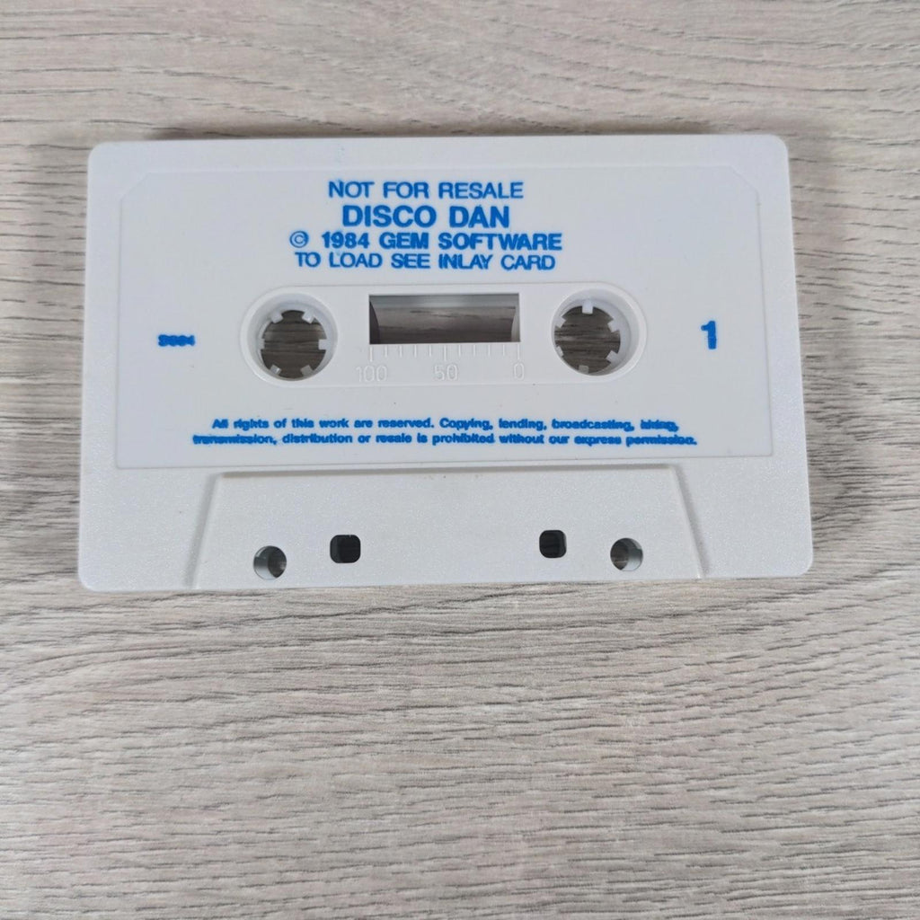 Disco Dan ZX Spectrum Game Cassette Gem Software Tested & Working