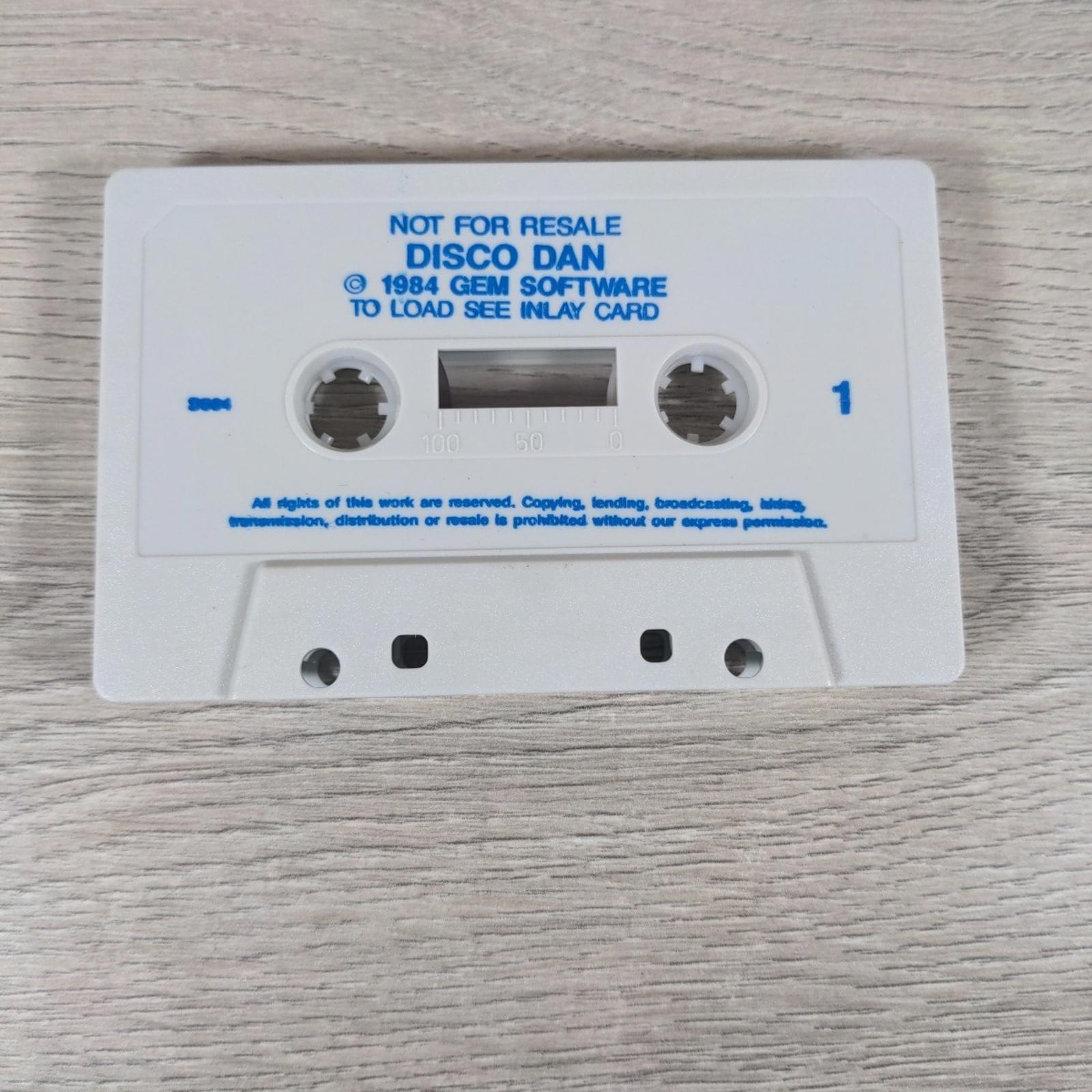 Disco Dan ZX Spectrum Game Cassette Gem Software Tested & Working