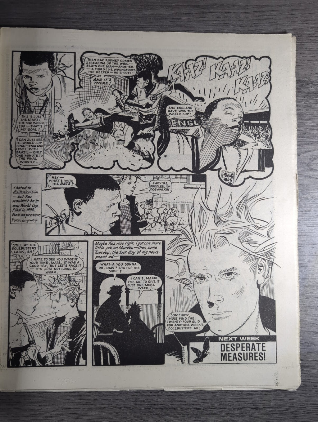 Eagle Comic Issue No. 228 2nd August 1986 Vintage Retro UK Comic