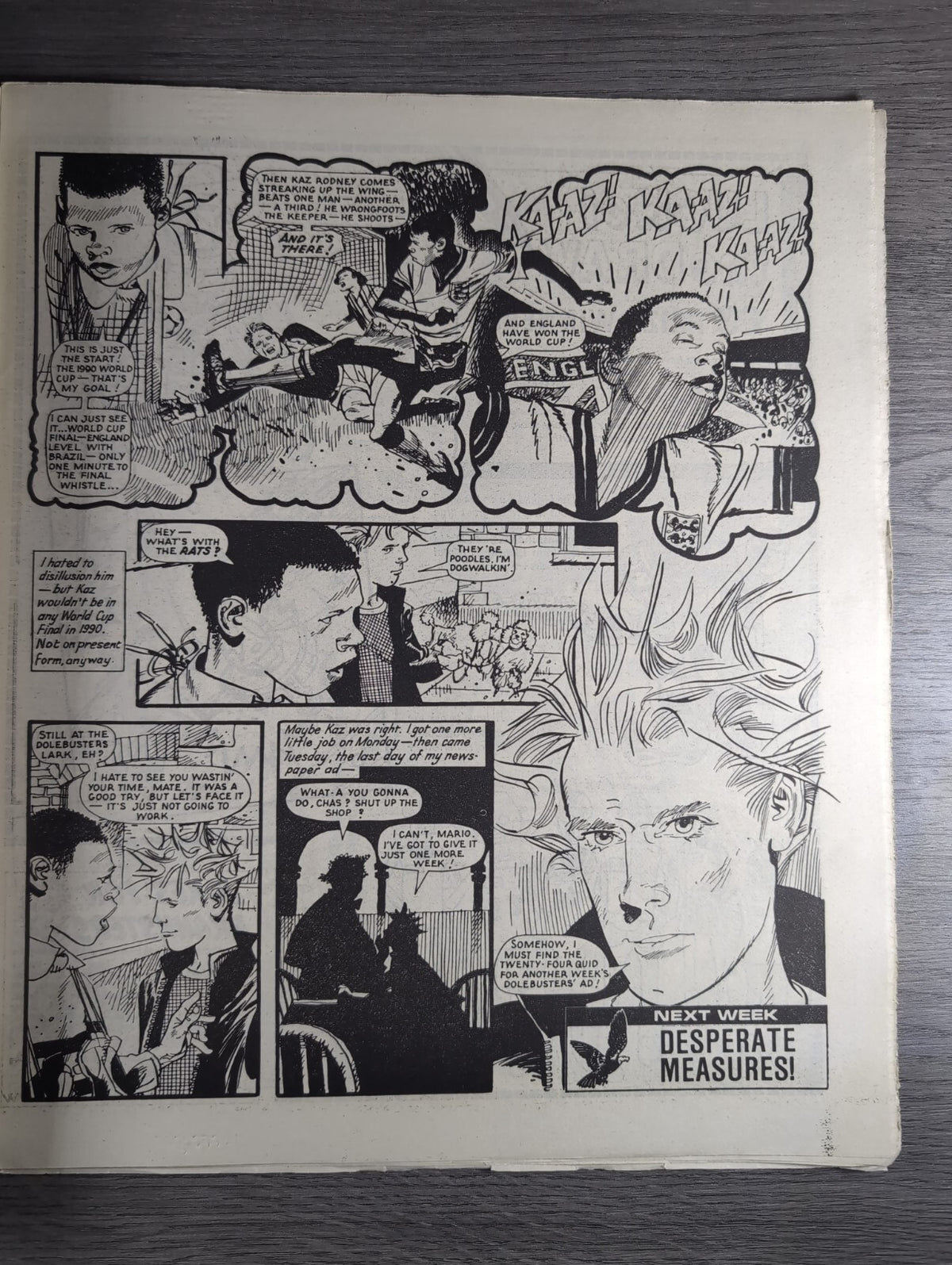 Eagle Comic Issue No. 228 2nd August 1986 Vintage Retro UK Comic