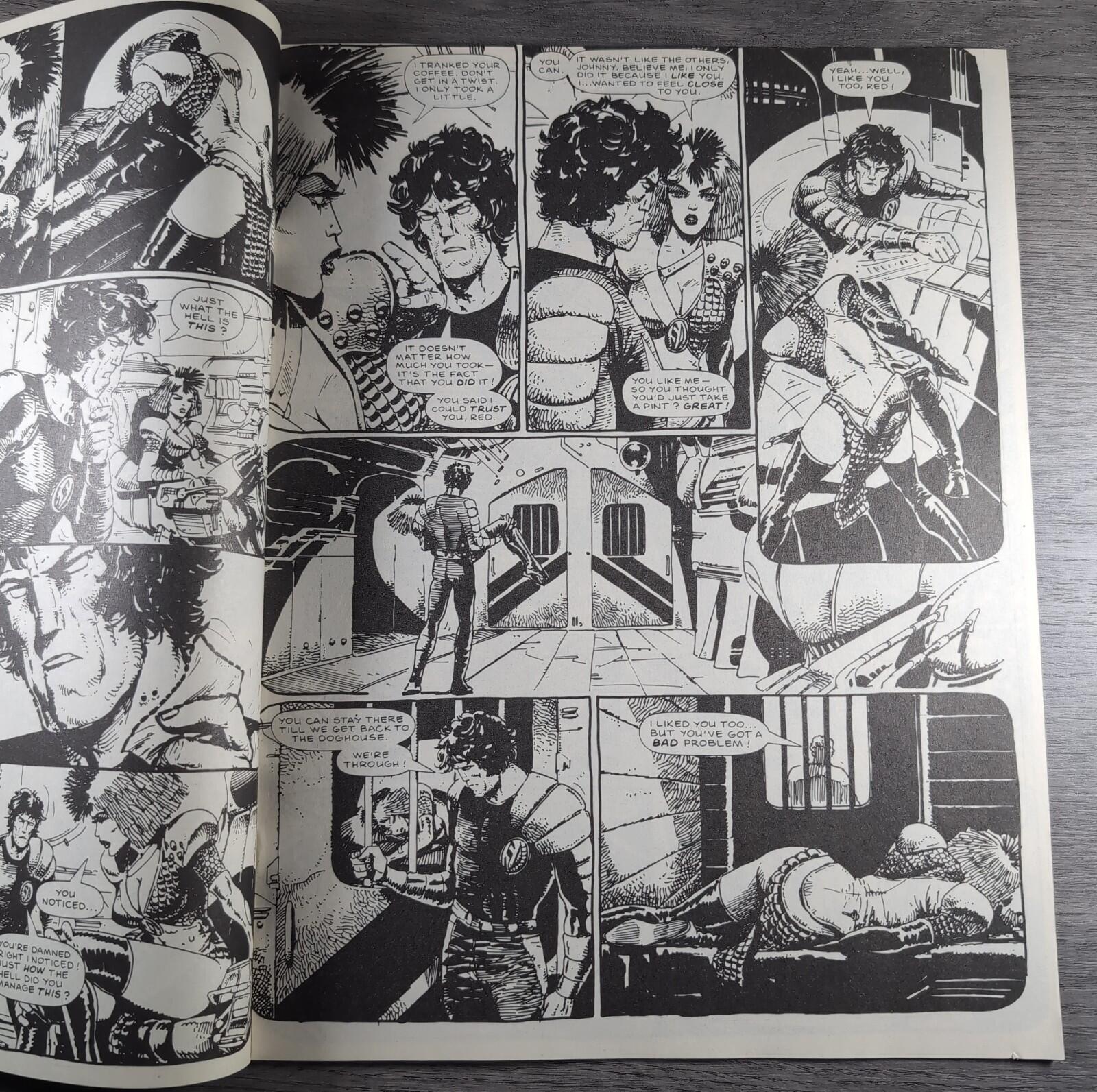 2000AD Prog 571 Featuring Judge Dredd 23rd April 1988 Vintage Comic