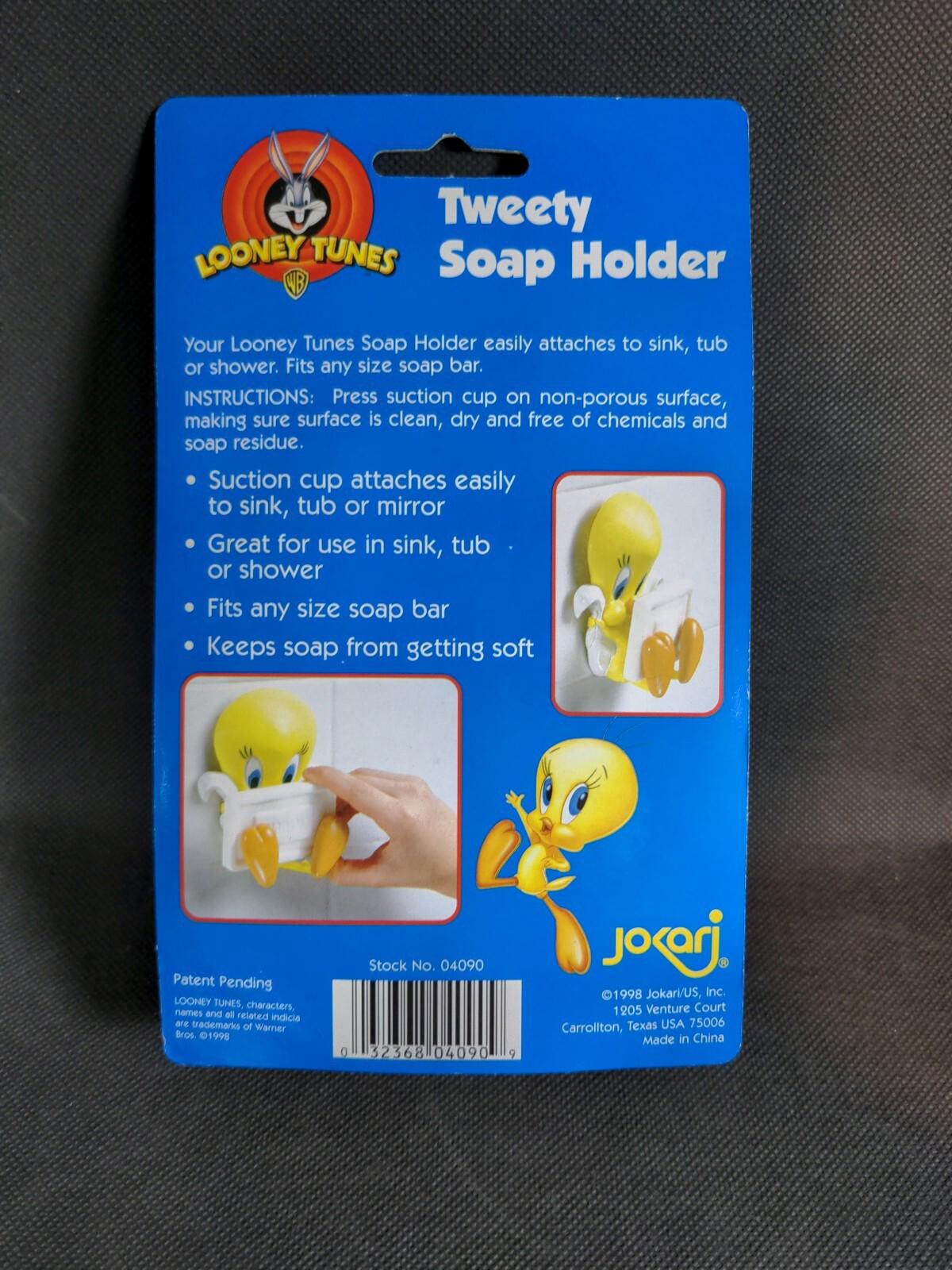 Looney Tunes Vintage Tweety Pie Bird Soap Holder Stand Vintage 1998