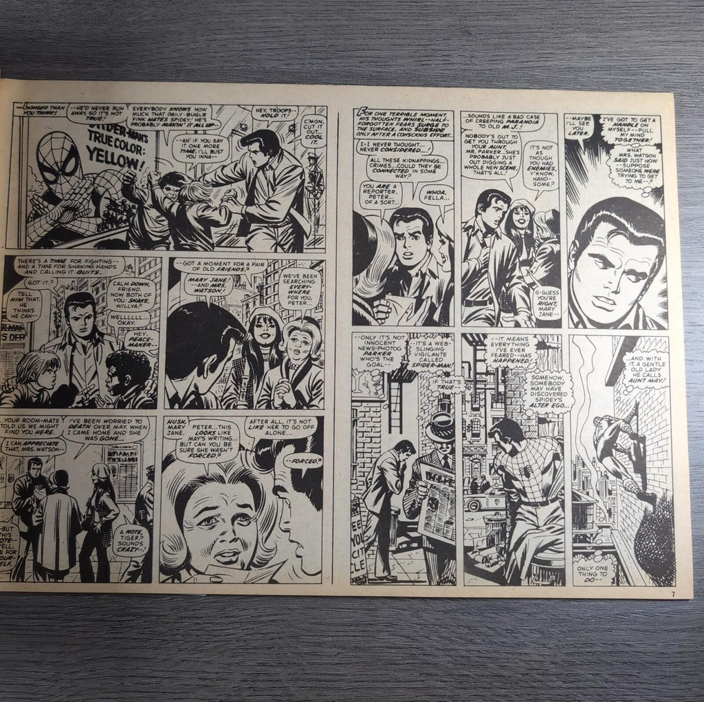 Super Spider-Man With The Super Heroes No. 161 Marvel Comics 13th March 1976