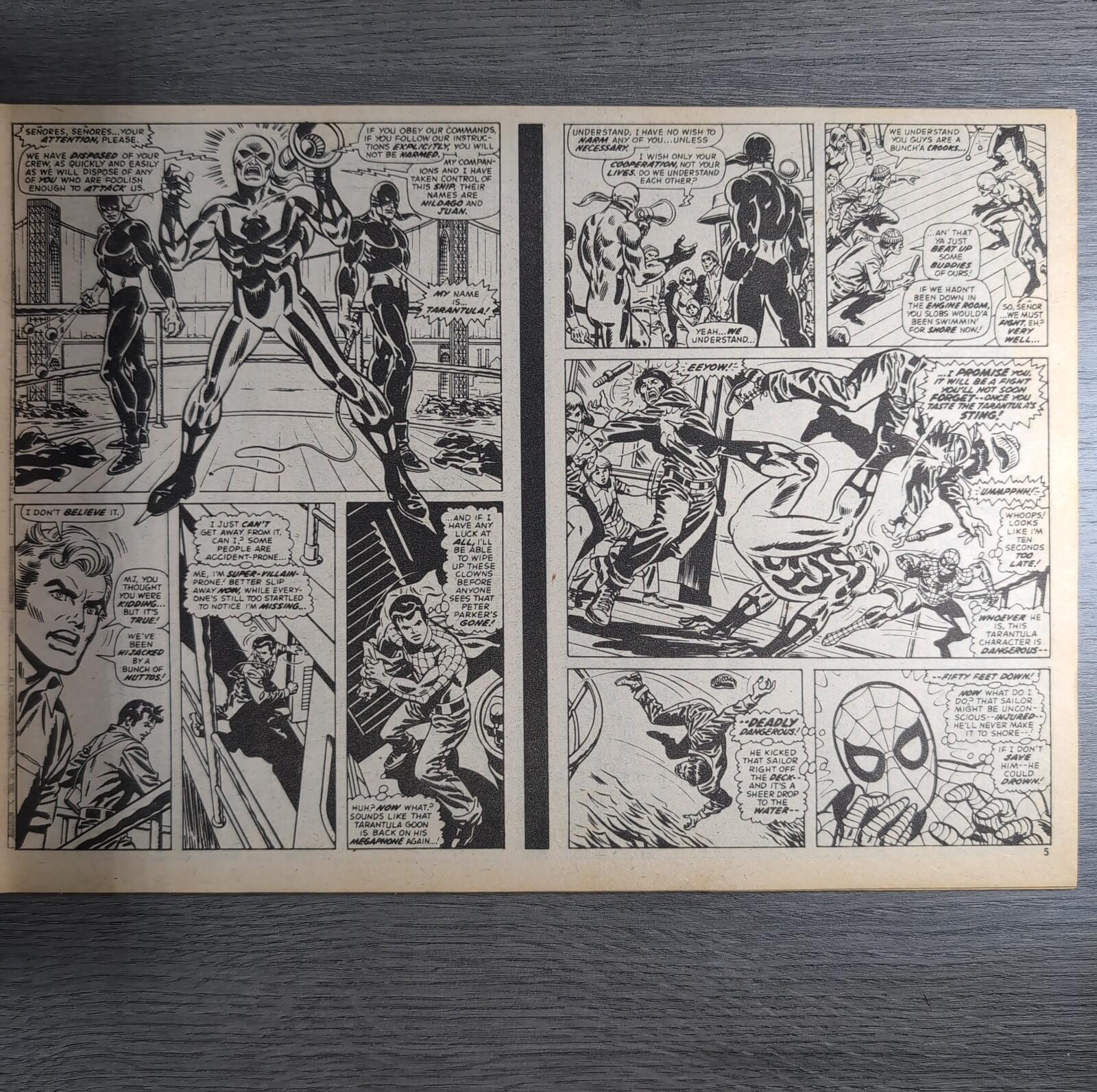 Super Spider-Man With The Super Heroes No. 183 Marvel Comics 11th August 1976